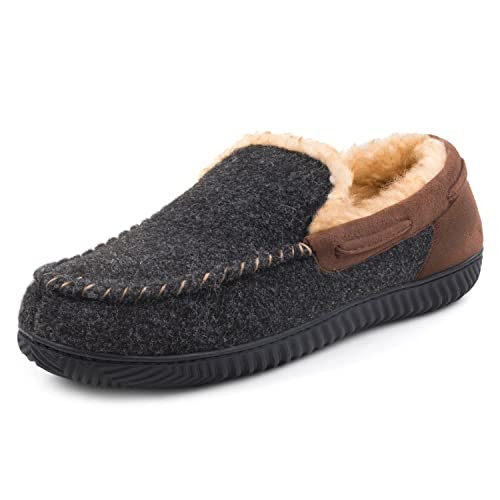 RockDove Men's Hearthfire Memory Foam Moc Slipper | Amazon (US)