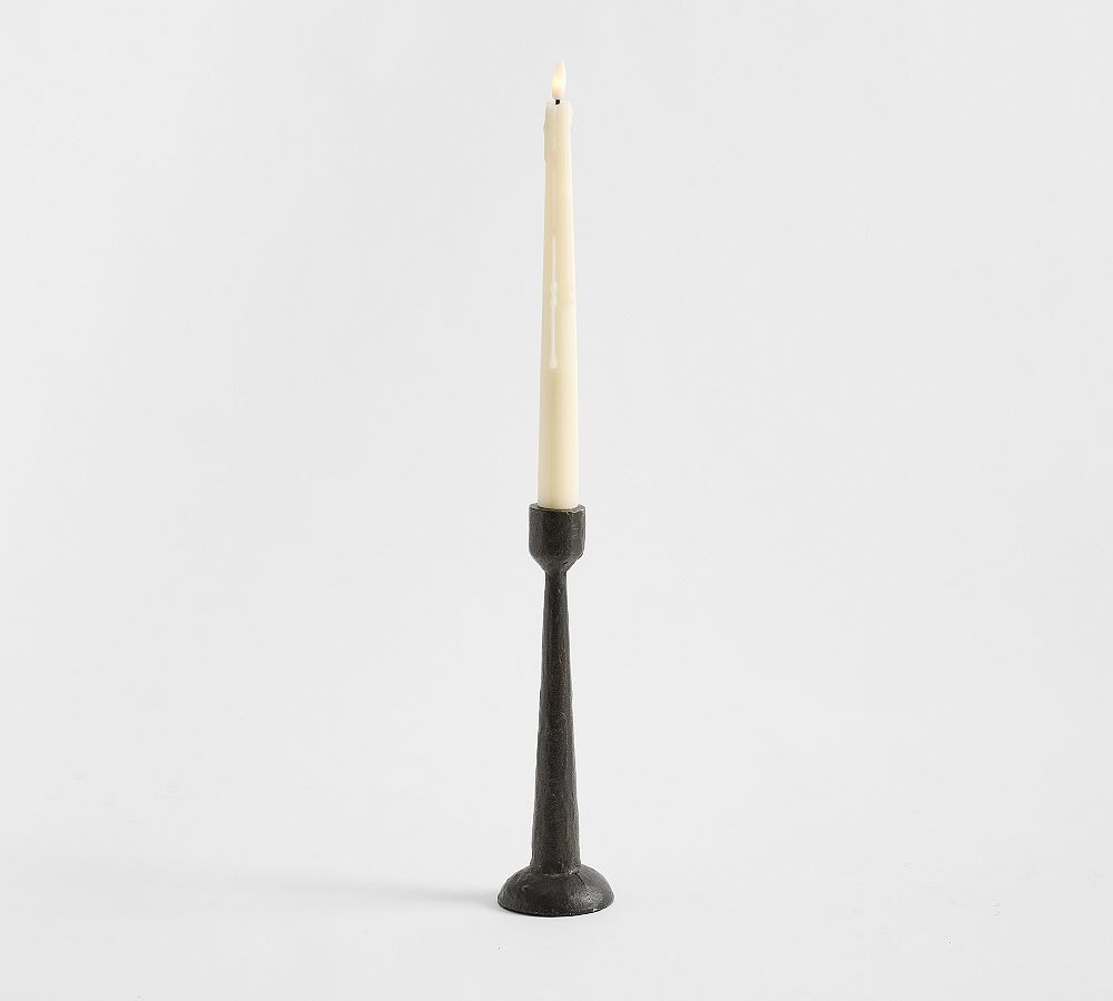 Flameless Drip Taper Candle | Pottery Barn (US)