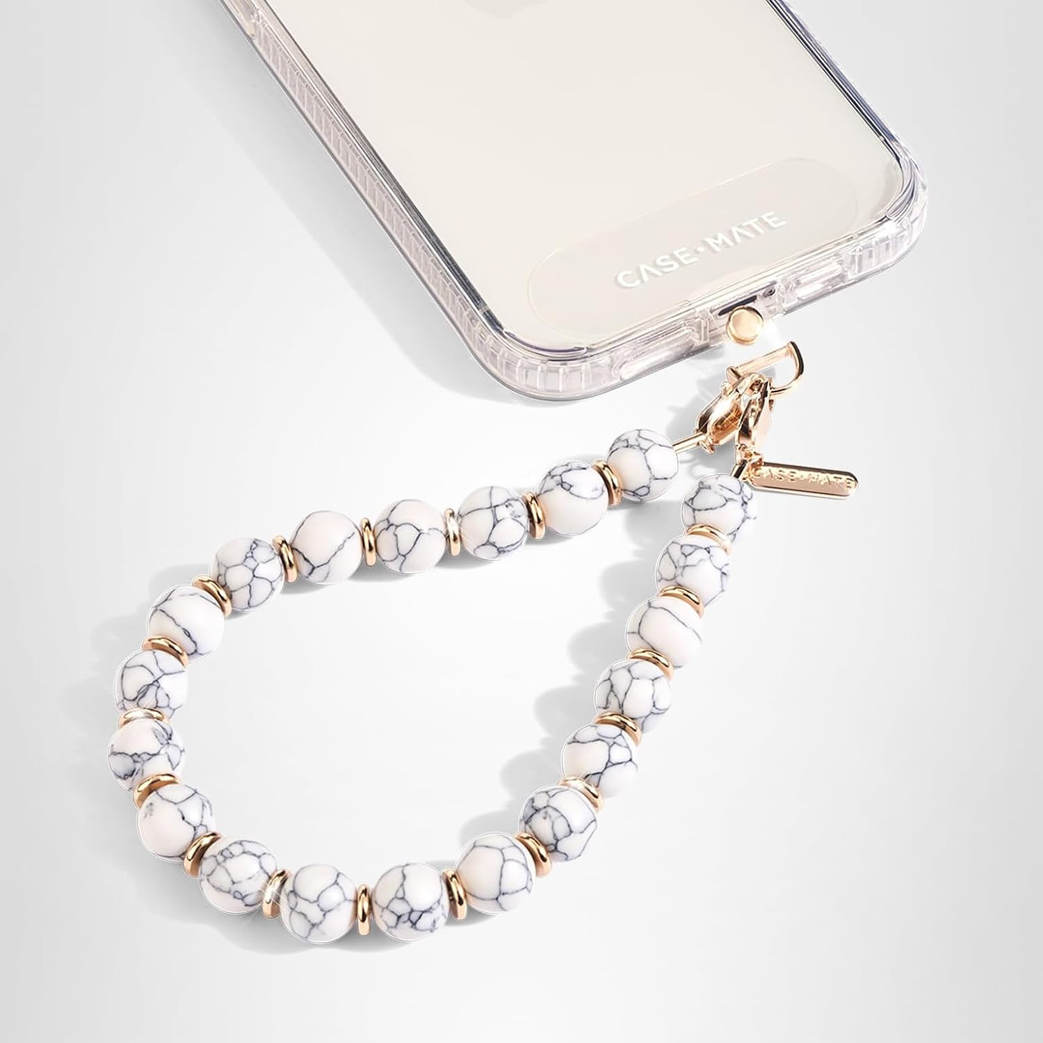 Case-Mate Phone Charm with Beaded Marble - Detachable Anti Theft Strap - Hands-Free iPhone Wrist ... | Amazon (US)