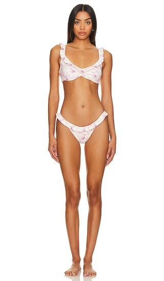 Tacy Bikini in Warm Pink Cloud | Revolve Clothing (Global)