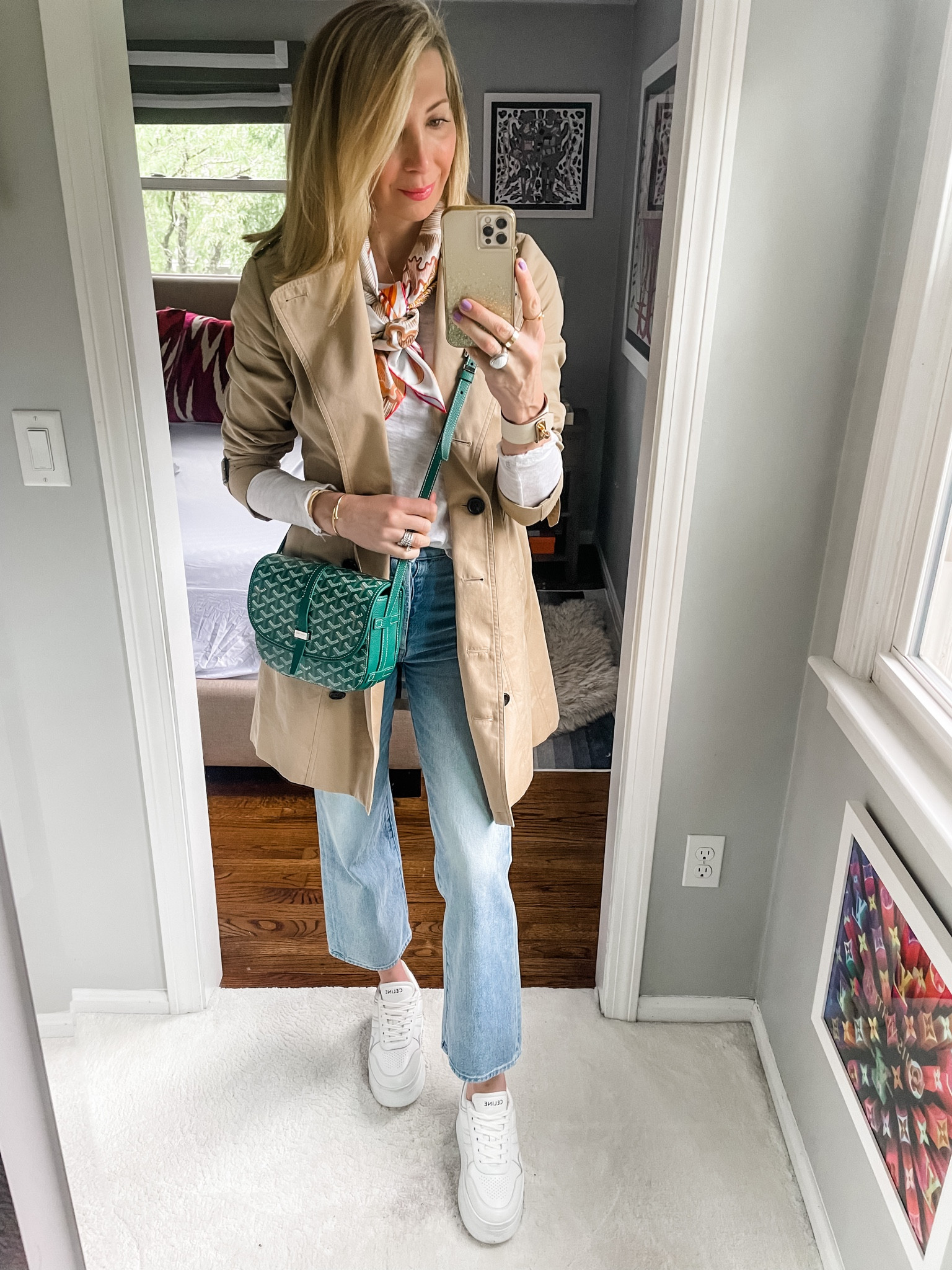 Chaperoned my son’s field trip today. It was raining so lemme just say, the platform #Celine sneakers make for a great rainy day shoe!


#LTKfamily #LTKstyletip #LTKitbag