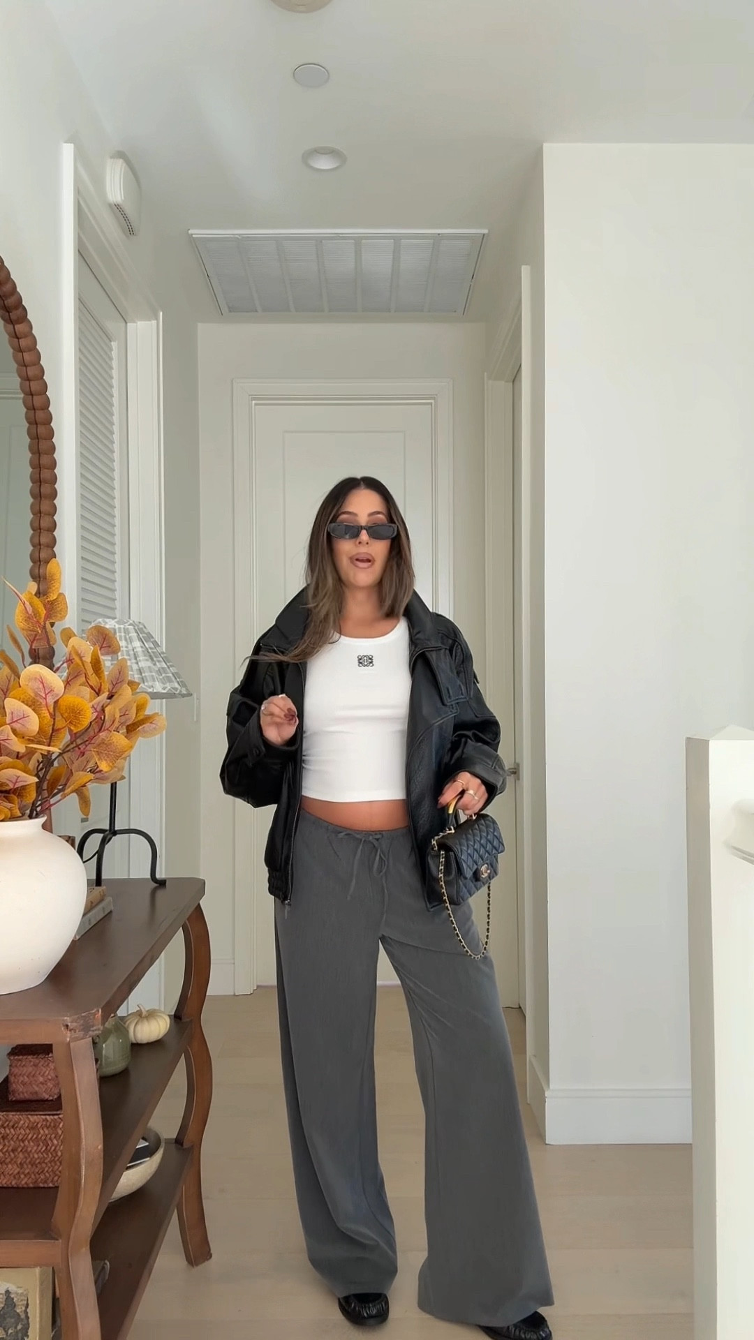 the best non maternity pregnancy pants! currently on sale!  wearing a size medium 

#LTKStyleTip #LTKSaleAlert #LTKFindsUnder50