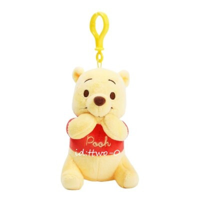 Pooh Bear Winnie the Pooh Disney Plush Toy Doll Bag Charm Keychain Keyring 4"-8b | eBay US