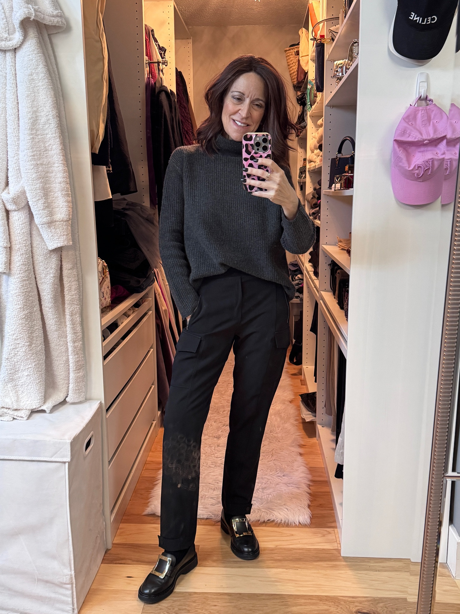 Winter uniform includes a cozy cashmere sweaterr

#LTKOver40 #LTKMidsize