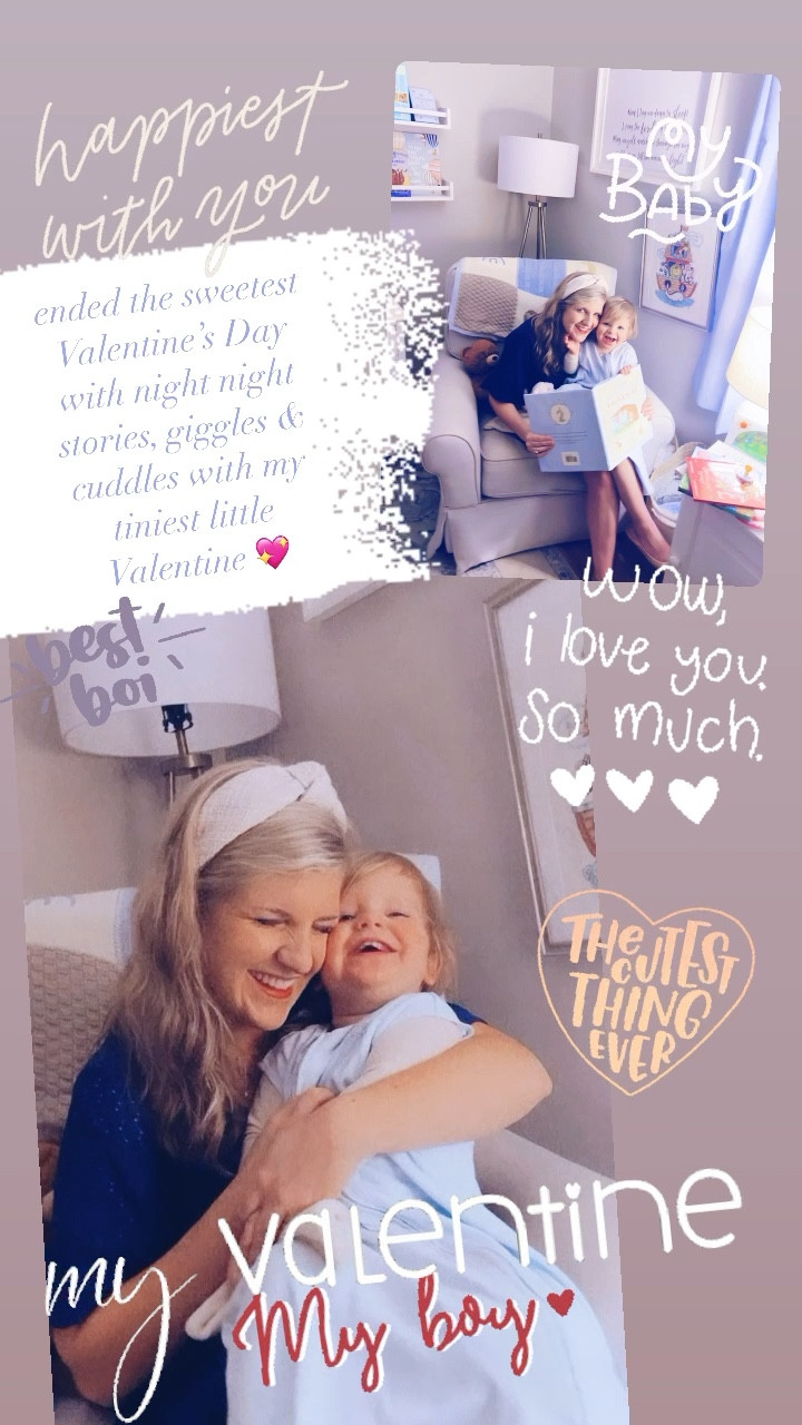 ended the sweetest Valentine’s Day with night night stories, giggles & cuddles with my tiniest little Valentine 👼🏼 💖

#LTKbaby #LTKhome #LTKfamily