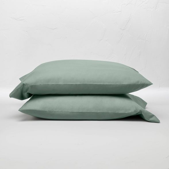 300 Thread Count Temperature Regulating Solid Pillowcase Set - Casaluna™ | Target
