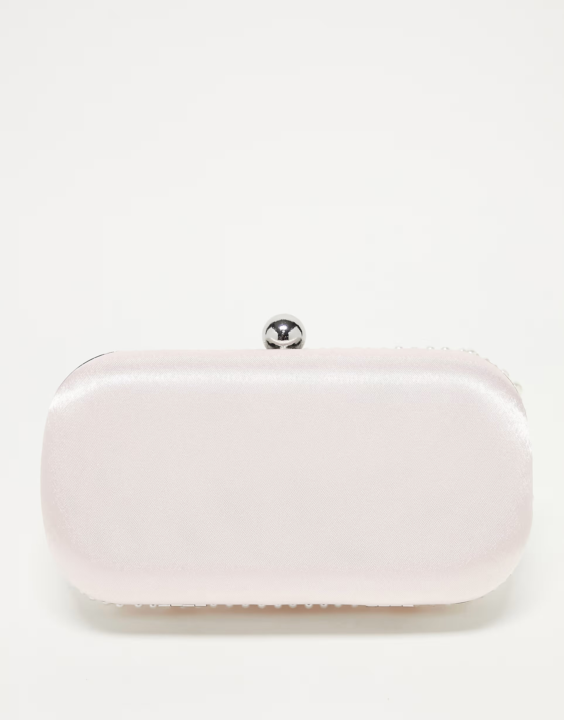 True Decadence boxy clutch bag in embellished pearl | ASOS (Global)