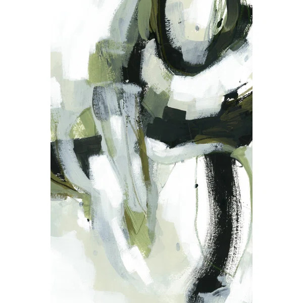 Green Onyx I by June Erica Vess - Wrapped Canvas Painting | Wayfair Professional