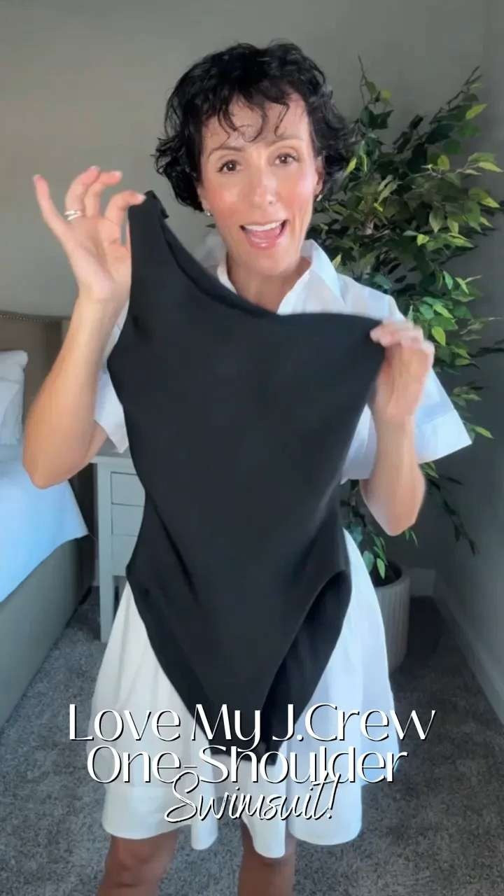 Hey friend, if you made it here from my Instagram, welcome. I’m so glad you're curious about this swimsuit because it honestly surprised me in the best way.

This is the one-shoulder suit from J.Crew, and it’s giving a subtle kind of drama I love. I’ve never worn one of their swimsuits before. This was gifted, and I selected it from a limited collection, but I genuinely think it’s beautiful on.

The quality is solid. The fabric is thick but smooth, double-lined, and feels luxe on the body. It has light compression that shapes without squeezing, and a bit of built-in bust support that actually makes a difference. I especially love how it comes up a little higher on the side. It balances everything out and flatters curves so well.

The color I’m wearing is a rich, classic black, but it also comes in a beautiful green if you want something with a little more pop. And let’s talk price. It was originally $138, but right now it’s just $59. That’s a serious deal for a suit that feels this good.

You could easily throw on a pair of shorts or a skirt and turn it into a whole outfit. This one feels versatile, elevated, and truly wearable. 

 

#LTKPetite #LTKStyleTip #LTKSwim