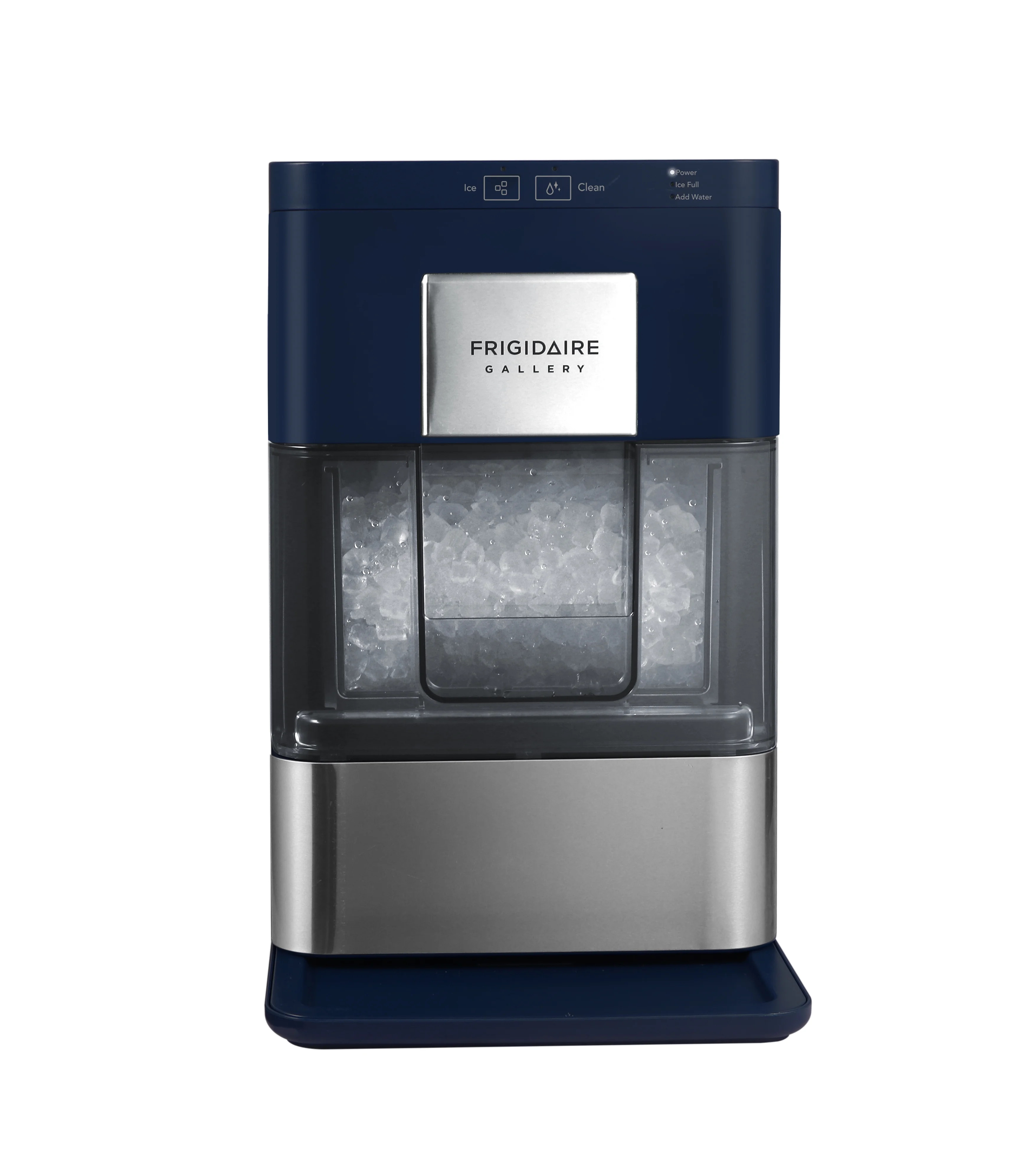 Frigidaire Nugget Ice Maker EFIC256, Countertop Nugget Ice Machine with Transparent Window, Nugget Ice Maker with 44 lbs. Capacity, Auto Self Cleaning Ice Maker Machine, Black | Walmart (US)