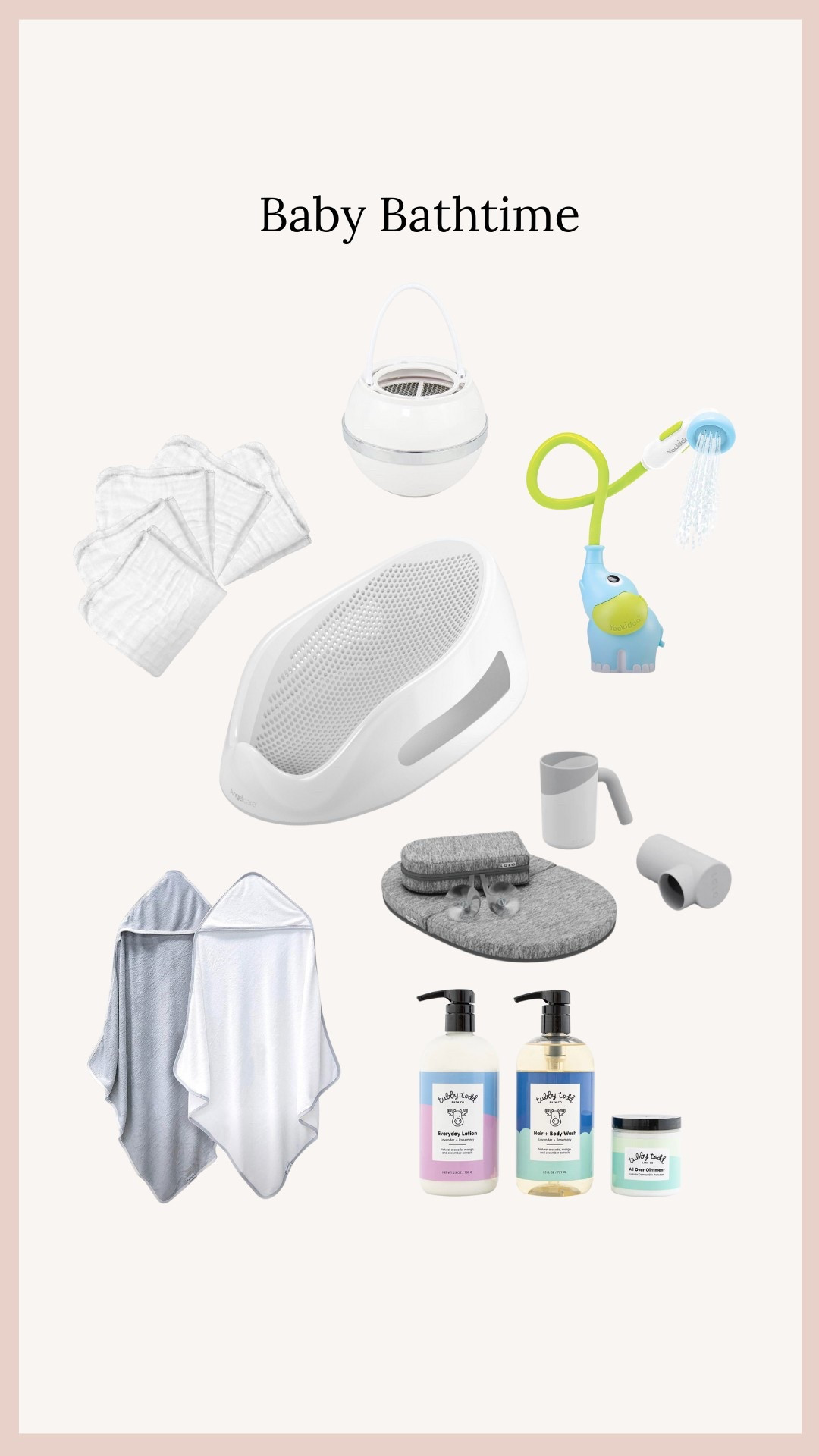 Baby bathtime 🛁🤍

#LTKKids #LTKFamily #LTKBaby