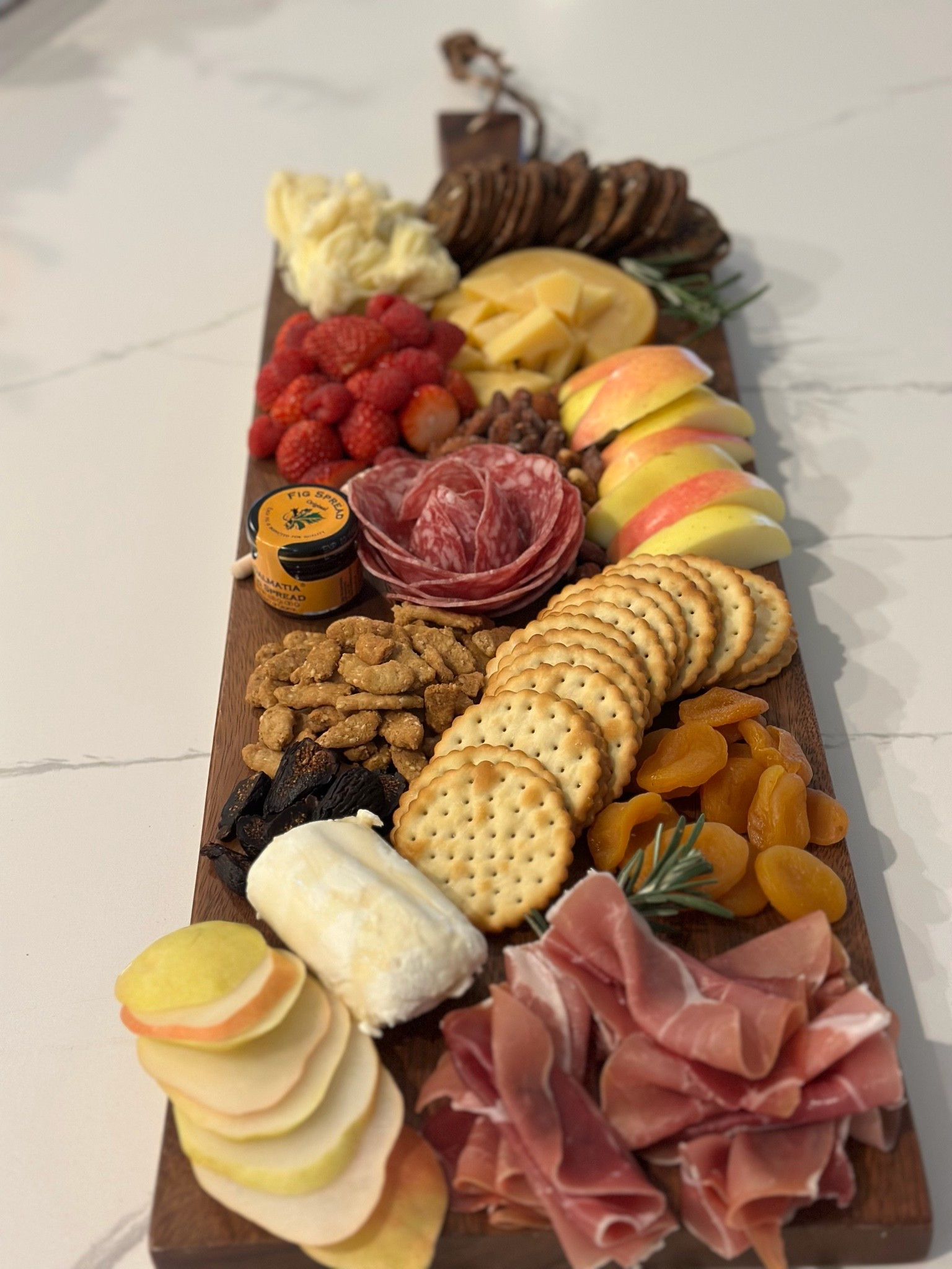 A fun way to host friends & family with this easy, yet elevated charcuterie board. It takes just minutes to put together and your guests are sure to love it!

#LTKmomlife #LTKfoodie #LTKHome