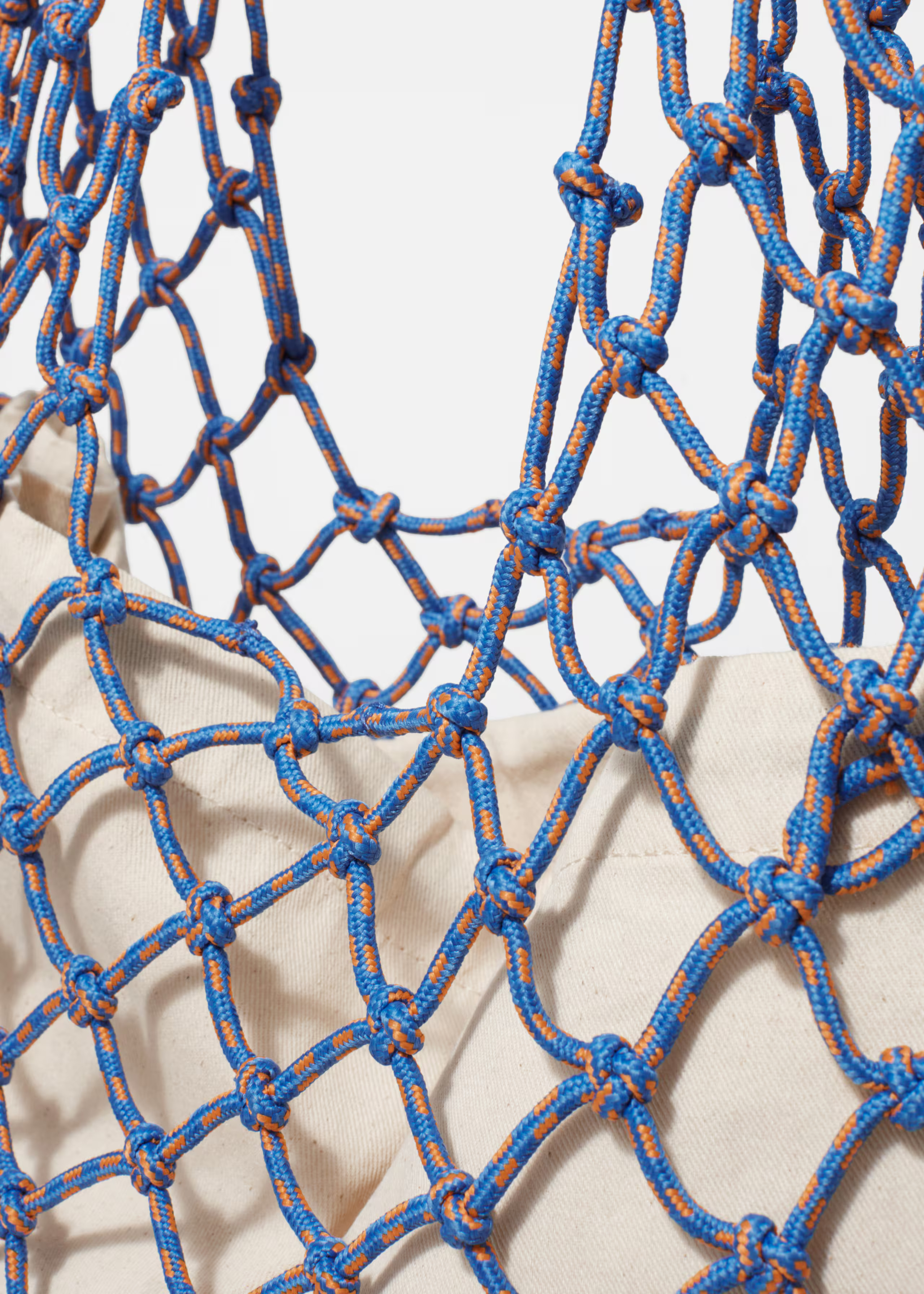 Fishnet Cord Tote Bag - Sky Blue - Bags - & Other Stories GB | & Other Stories UK