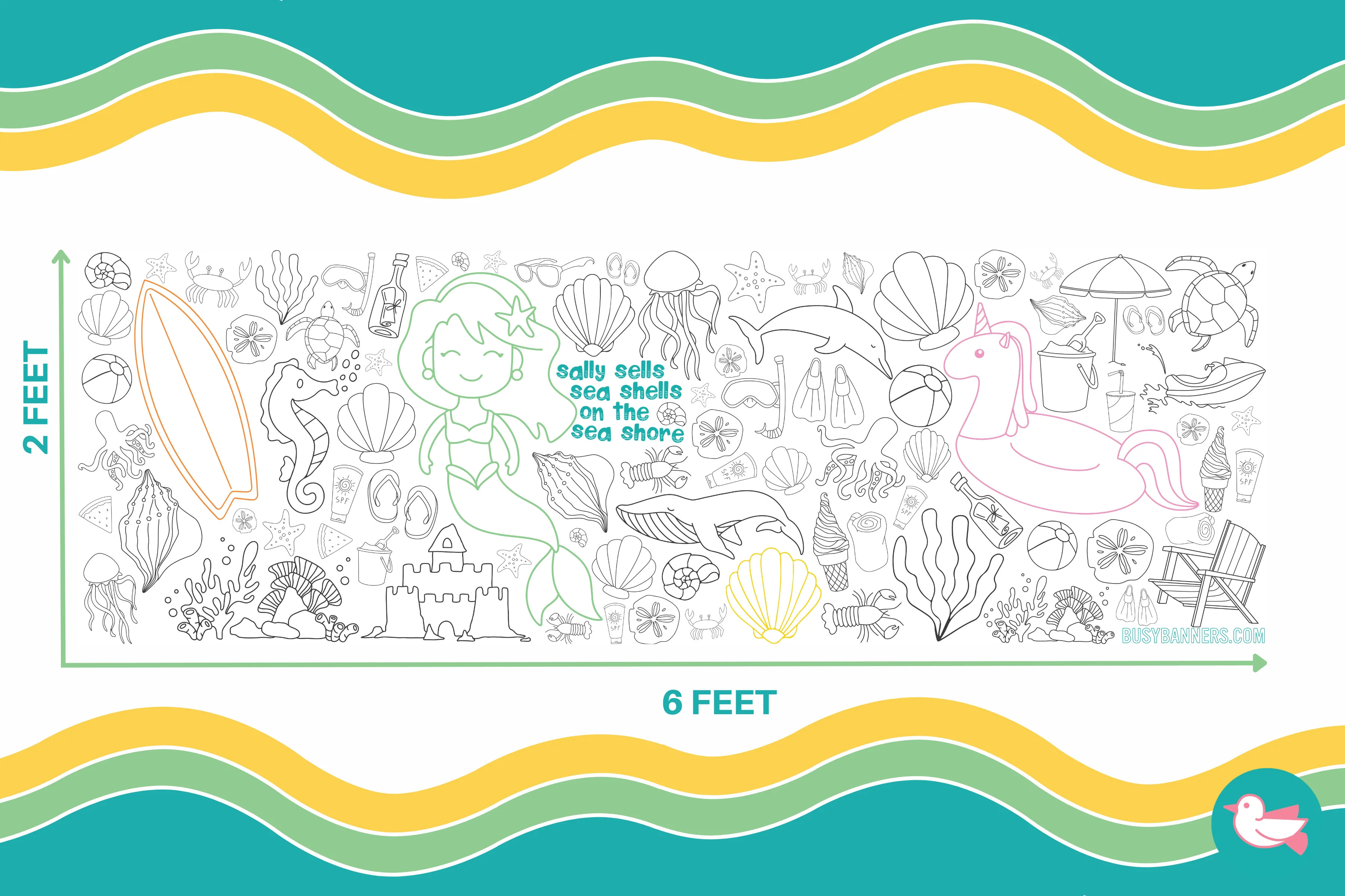 Sally Sells Sea Shells | Busy Banners