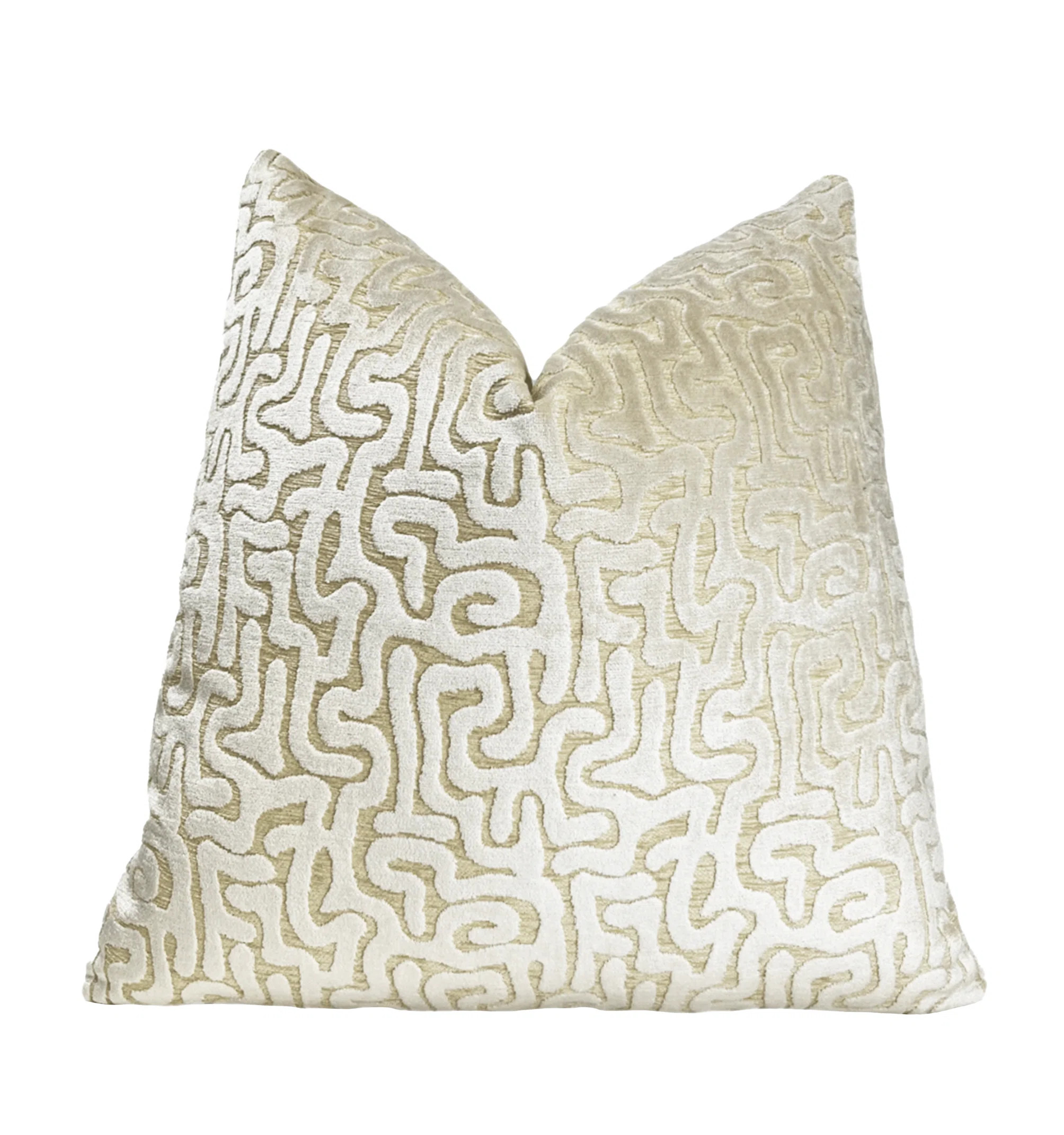 Velvet Maze Throw Pillow Cover | Wayfair North America