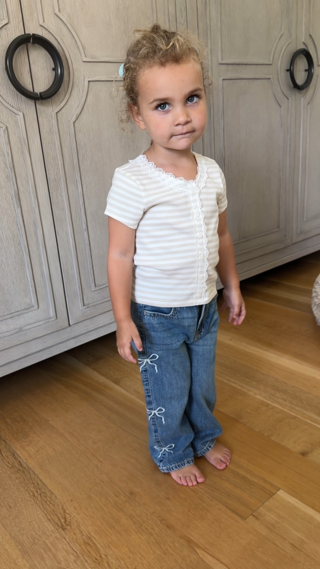 #AbercrombiePartner LOVE these @abercrombie finds for Lyla! Perfect for back to school!

Denim Promo: *Offer valid in stores and online August 5, 2026 to August 10, 2026 in US/CA. Excludes clearance. Online price reflects discount.

Extra 20% Off: *Offer valid in stores and online August 5, 2026 to August 10, 2026 in US/CA. Exclusions apply as indicated. Online price reflects discount.

Promo Code: **Use code DENIMAF to get an additional 15% off almost everything in stores and online at checkout from August 5, 2026 to August 10, 2026 in US/CA. Exclusions apply. See details online.

#LTKmomlife #LTKSaleAlert #LTKSeasonal