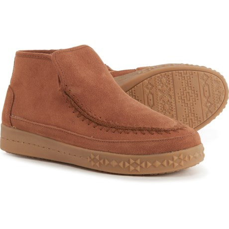 Muk Luks Street Queens Slip-On Booties - Suede (For Women) | Sierra