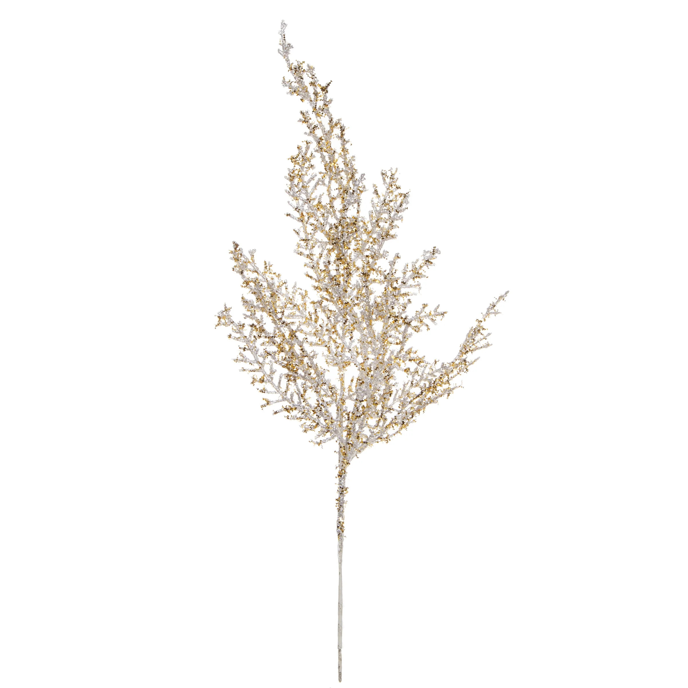 Glitter Cedar Pick 15"-Gold | Walmart (US)