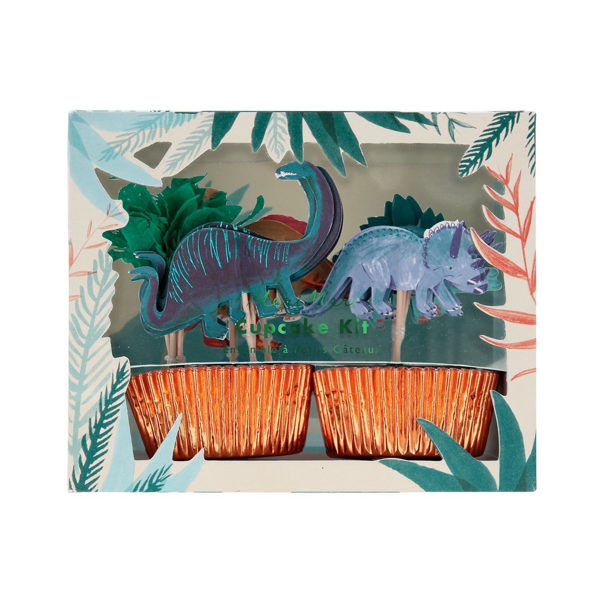 Meri Meri Dinosaur Kingdom Cupcake Kit (Pack of 24) | Target