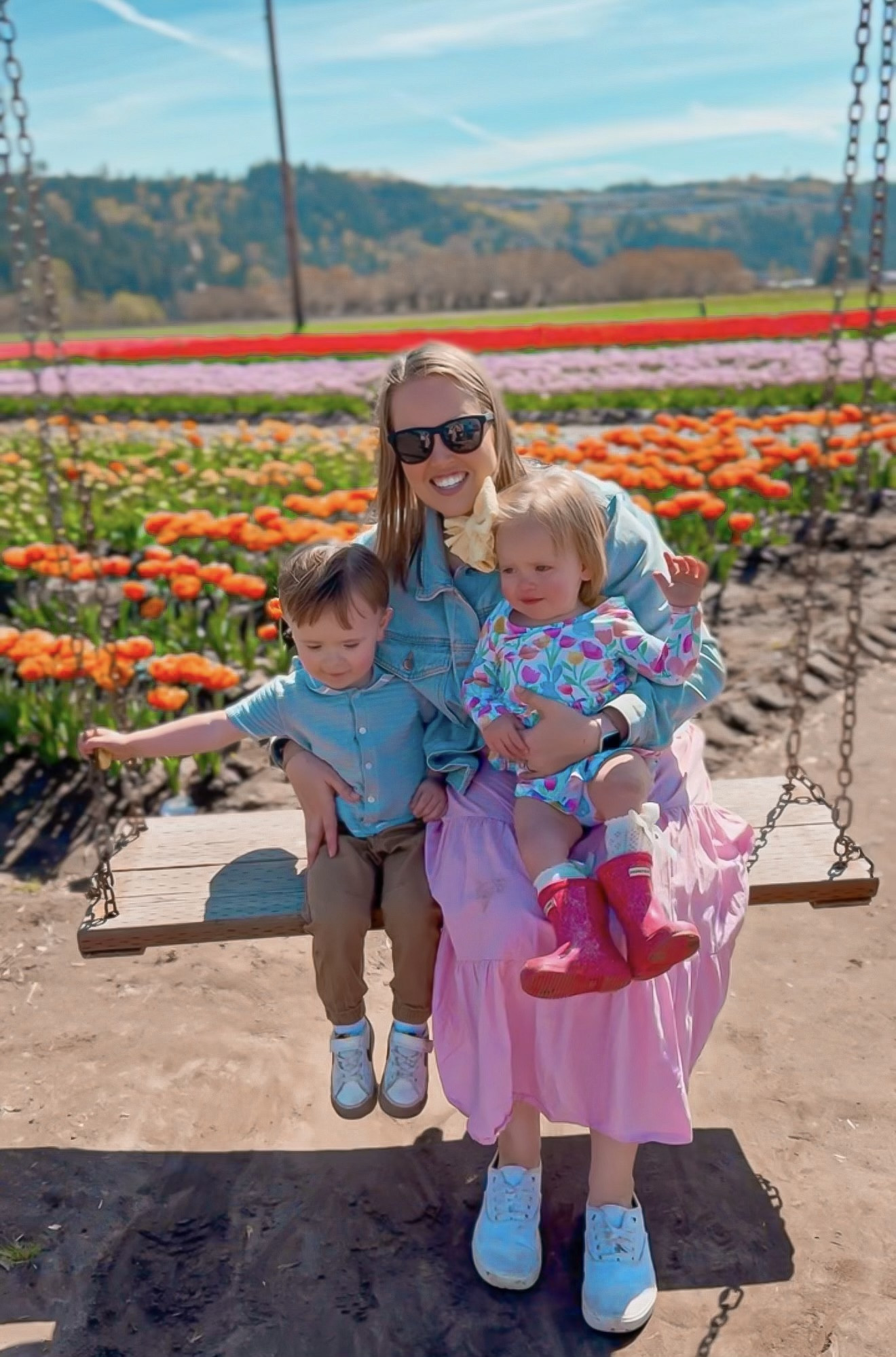 Tulip field outfit idea 

#LTKmomlife #LTKootd #LTKKids