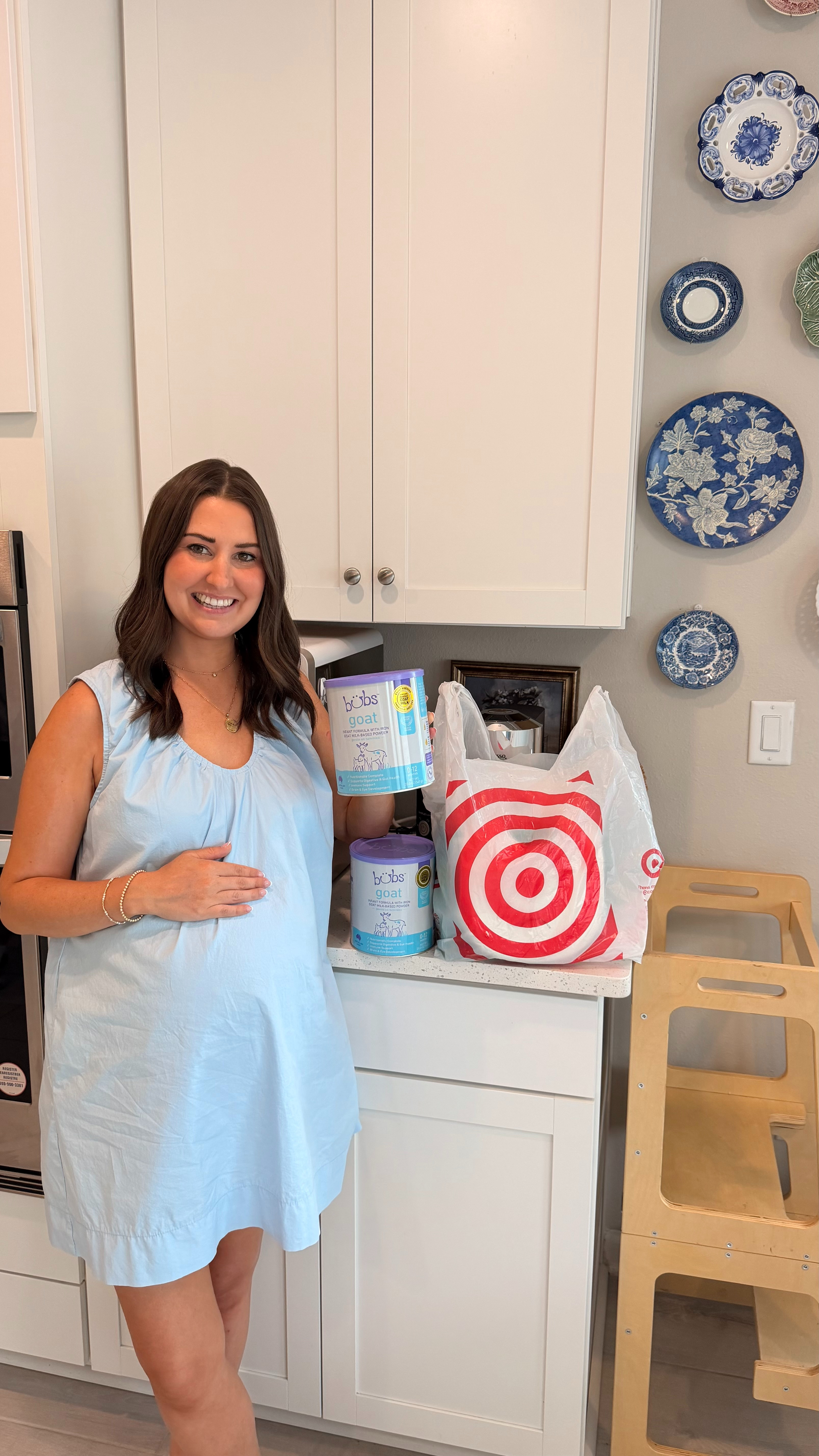 #ad Building our bottle station this week! Love that I can grab Bubs @Target while doing all my baby prep and anything that might make those early newborn days feel a little calmer + easier, I’m here for 🤍 @aussiebubsofficial 
  #TargetPartner #Bubs #GOATofGoatMilk #BubsatTarget

#LTKmomlife #LTKBaby #LTKBump