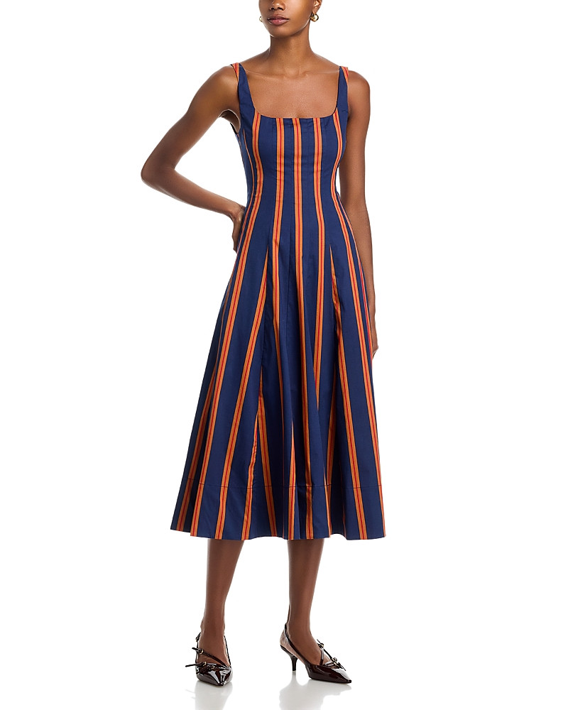 Staud Wells Midi Dress | Bloomingdale's (US)