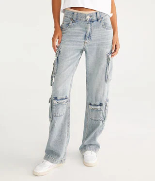 Low-Rise Cargo Jean | Aeropostale