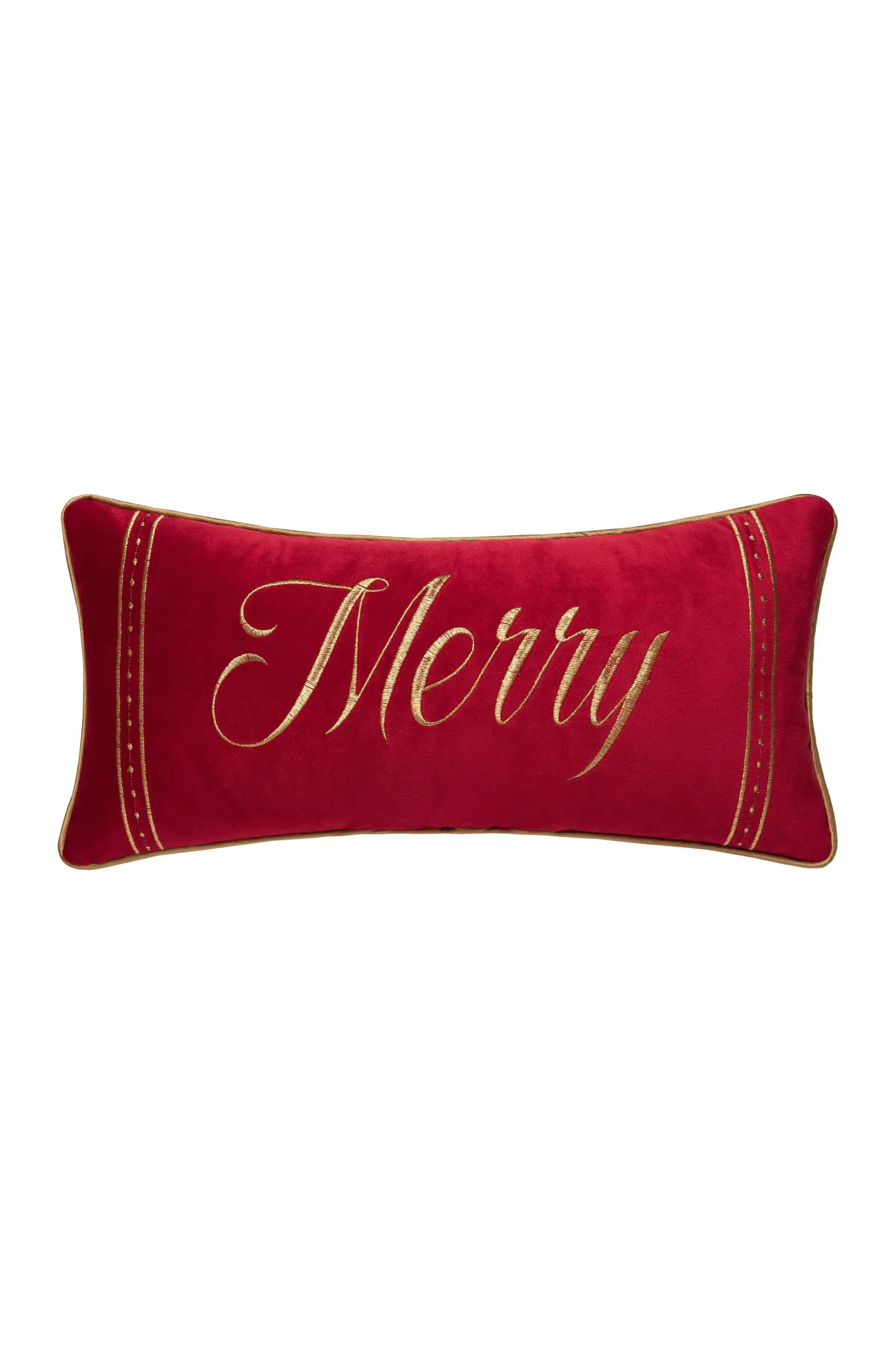 C&F Home Gold Merry Pillow | Nordstrom | Nordstrom