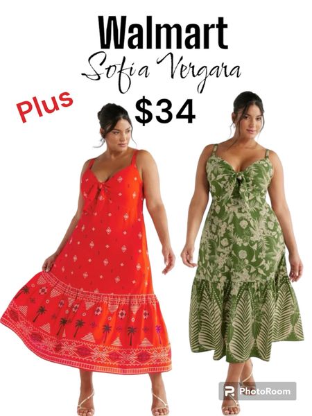 Sofia Vergara new Plus size arrivals @walmart
Sizes 0X-5X

#summerdress
#plusdress

#LTKshoecrush #LTKplussize #LTKfindsunder50