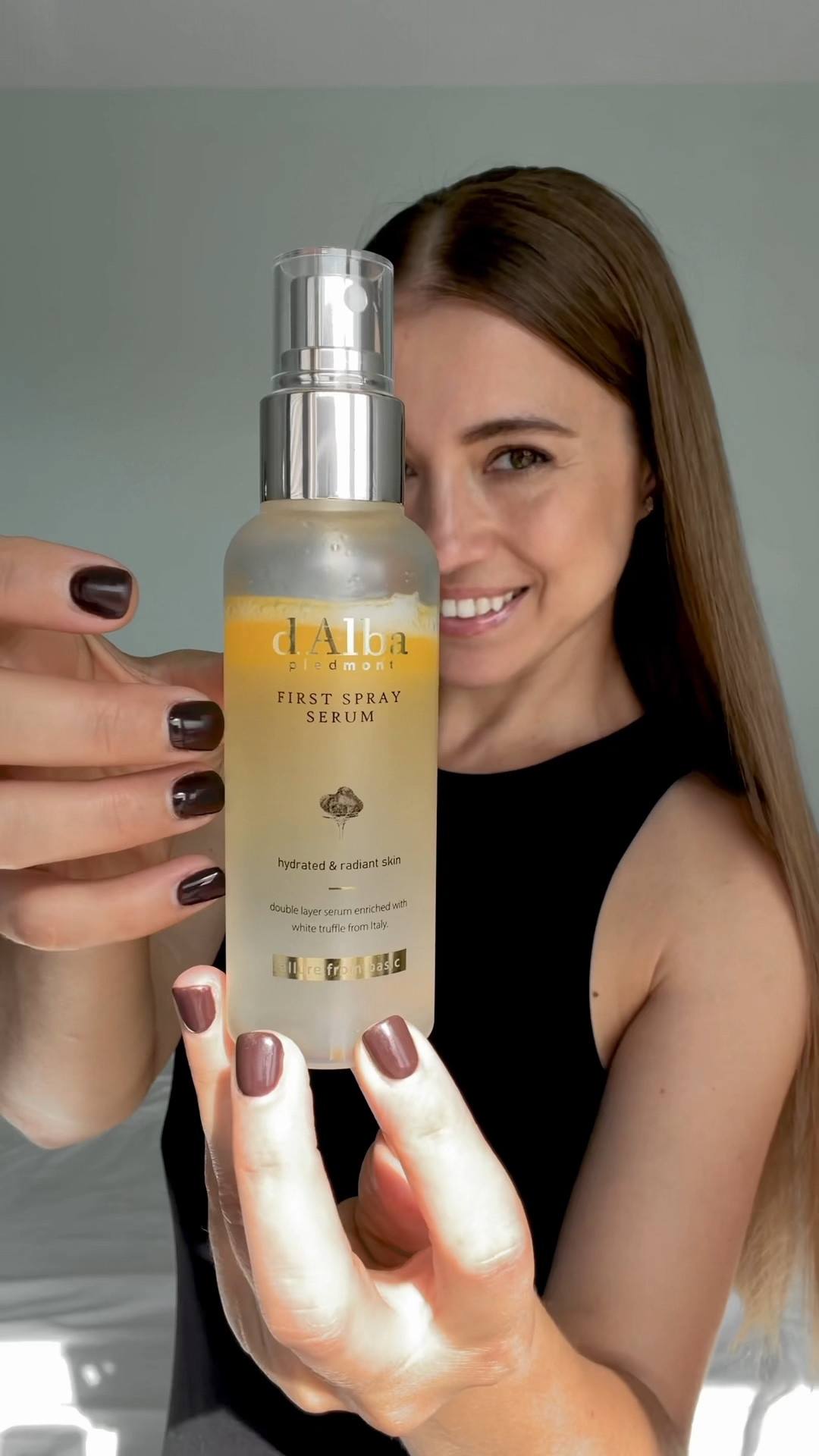 gifted by d'Alba Piedmont
I see now why this spray by @dalba_global is viral tr
Finishing your skincare routine with just a moisturizer & cream is not enough. You need to constantly add hydration back to the skin! The d'Alba First Spray Serum is hydrating, refreshing and handy. The touch-free spray with a delicate & fine mister will provide instant hydration & skin refreshment anytime & anywhere.

#LTKBeauty