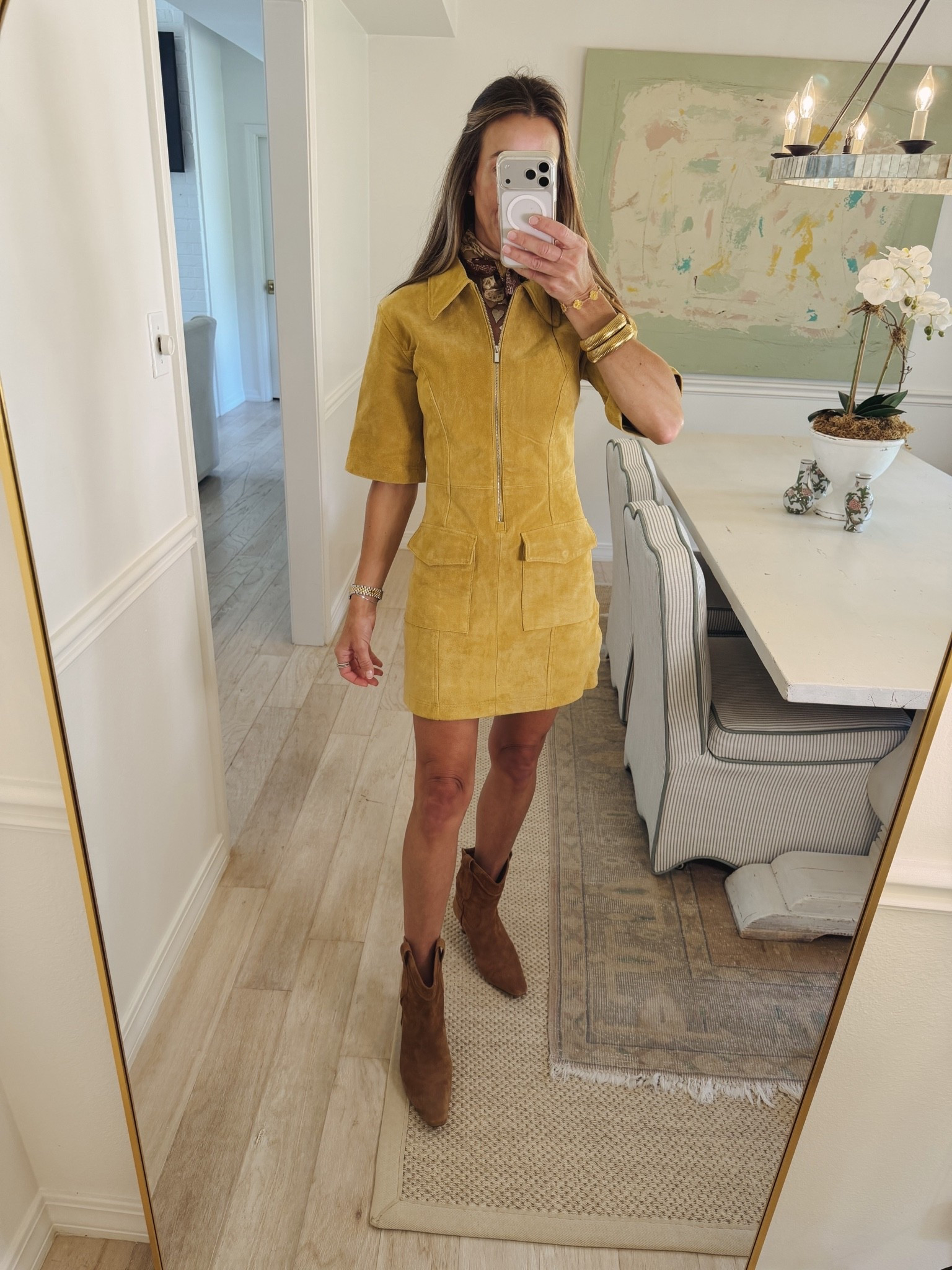 My boots are old Sam Edelman. I’ve found several on Poshmark and some other sources but I’m also linking some other bootie options I think would be cute with this Zara suede dress!

#LTKootd #LTKgrwm #LTKmomlife