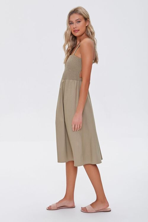 Smocked Caged-Back Dress | Forever 21 (US)