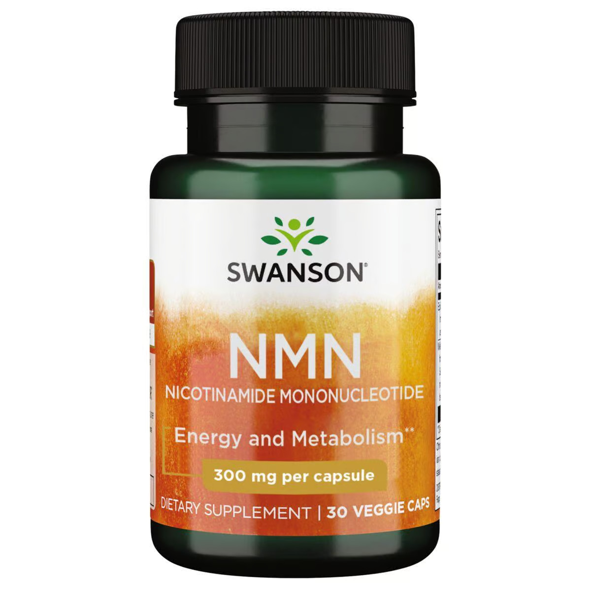 Swanson Vitamins Nmn Nicotinamide Mononucleotide Supplement Vitamin | 300 mg | 30 Vegan Caps | Swanson