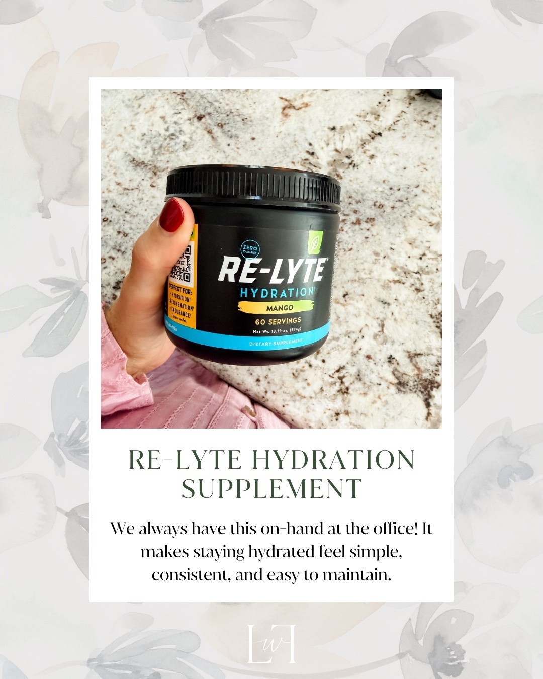 A staple to keep on hand to make staying hydrated feel simple and consistent. Easy to mix into daily routines.

Life with Loverly, Loverly grey, wellness edit, daily routine 2026, health inspo new year, hydration support 

#LTKfitnessgoals #LTKActive #LTKselfcare