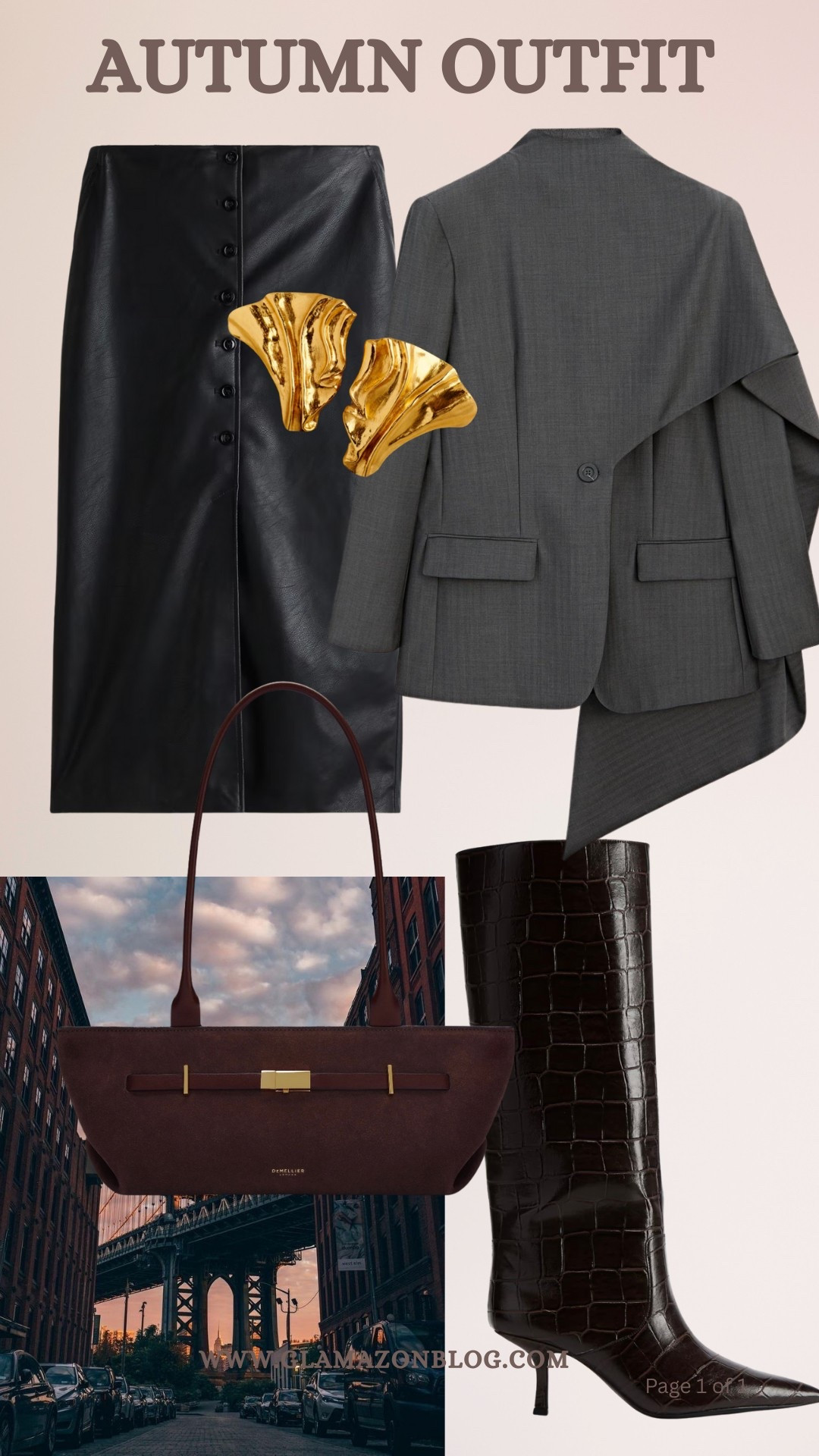 Office outfit, work outfit, smart outfit, massimo dutti blazer, sezane earrings, demellier bag 

#LTKuk #LTKautumn #LTKeurope