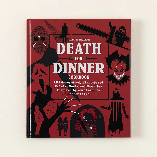 Death for Dinner Horror Movie Cookbook | UncommonGoods