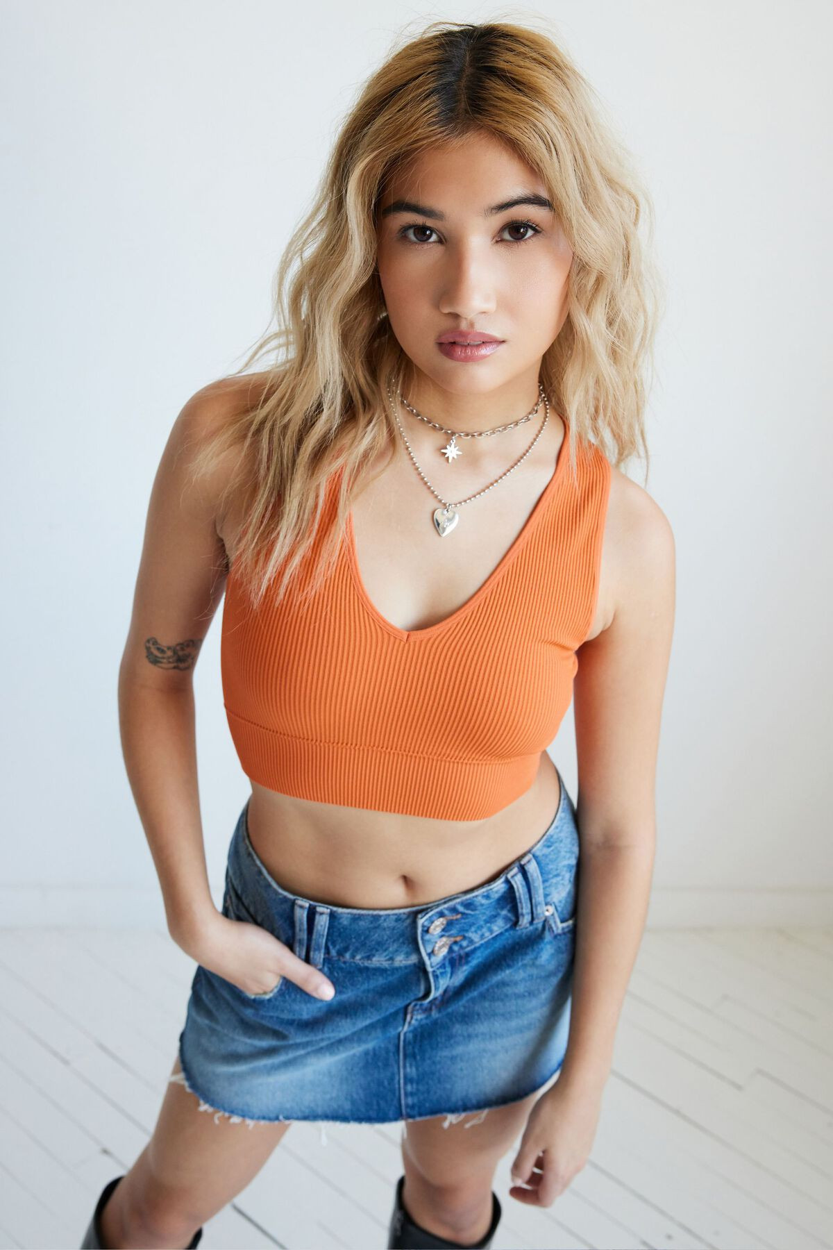 Stella Seamless Plunge Tank | Garage Clothing