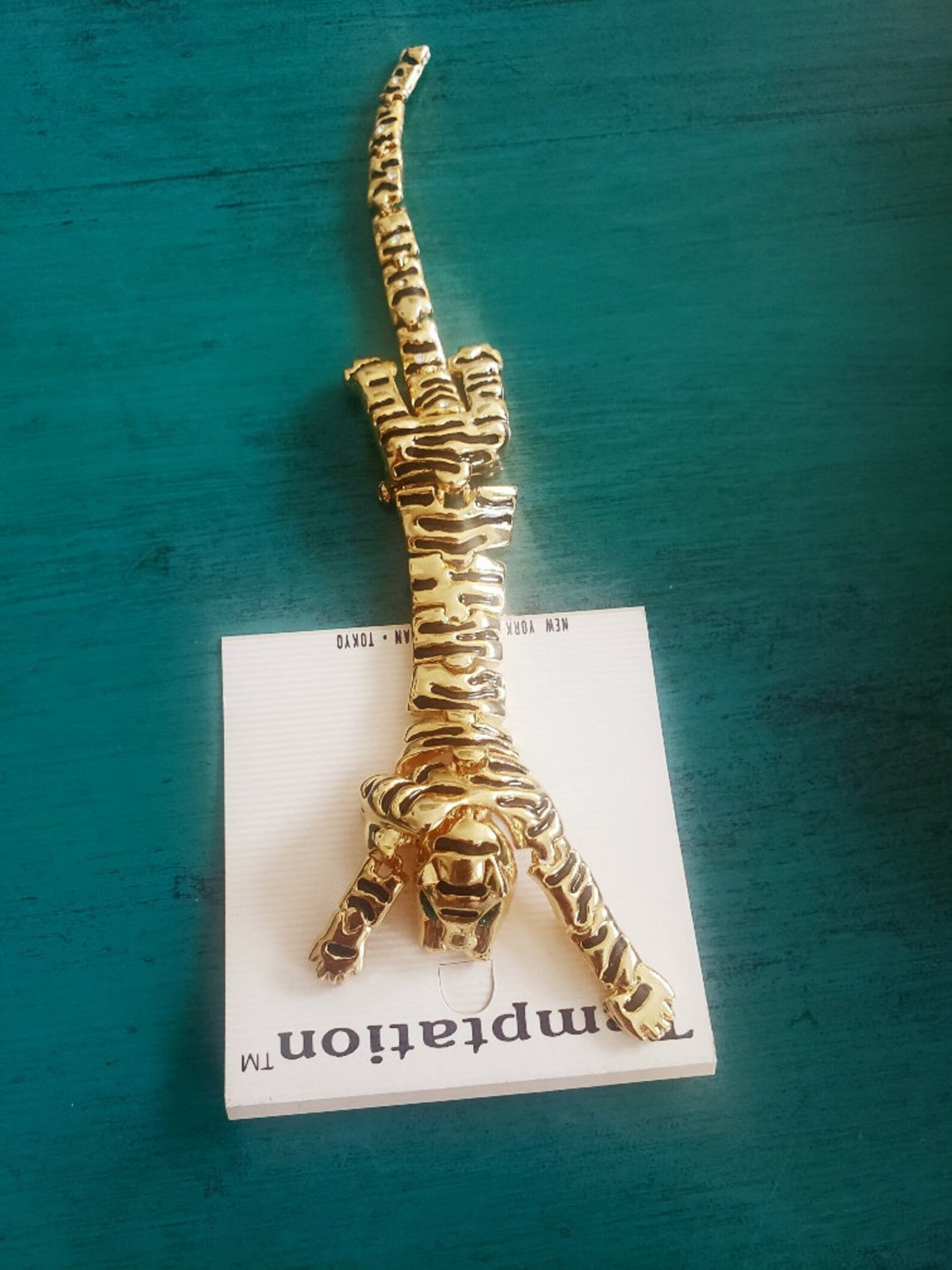 Vintage Leopard Brooch Pin Temptation Large Articulated - Etsy Canada | Etsy (CAD)