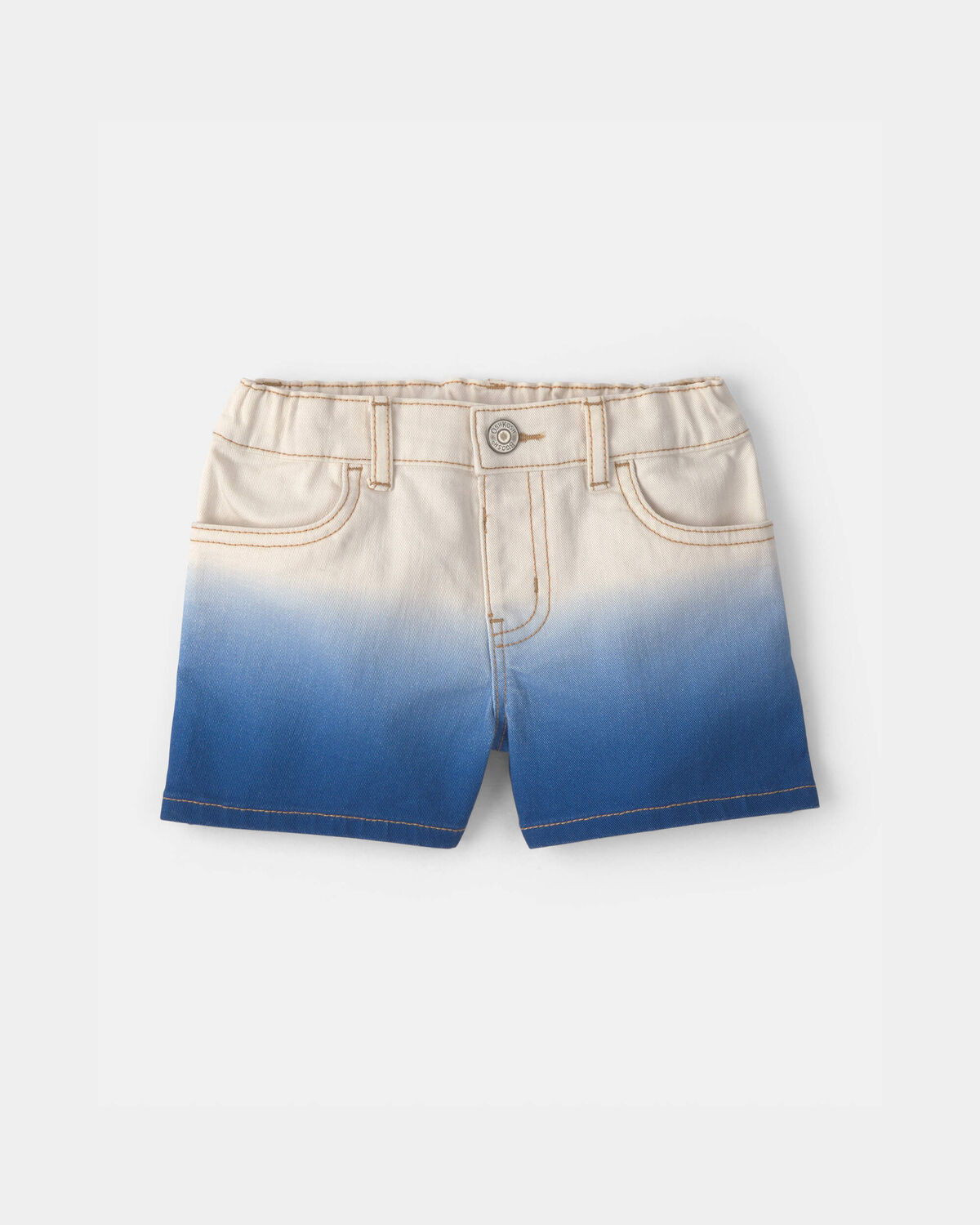 Toddler Girl Ombre Twill Shorts - Blue/Ivory - OshKosh B'gosh | Carter's | Carter's Inc