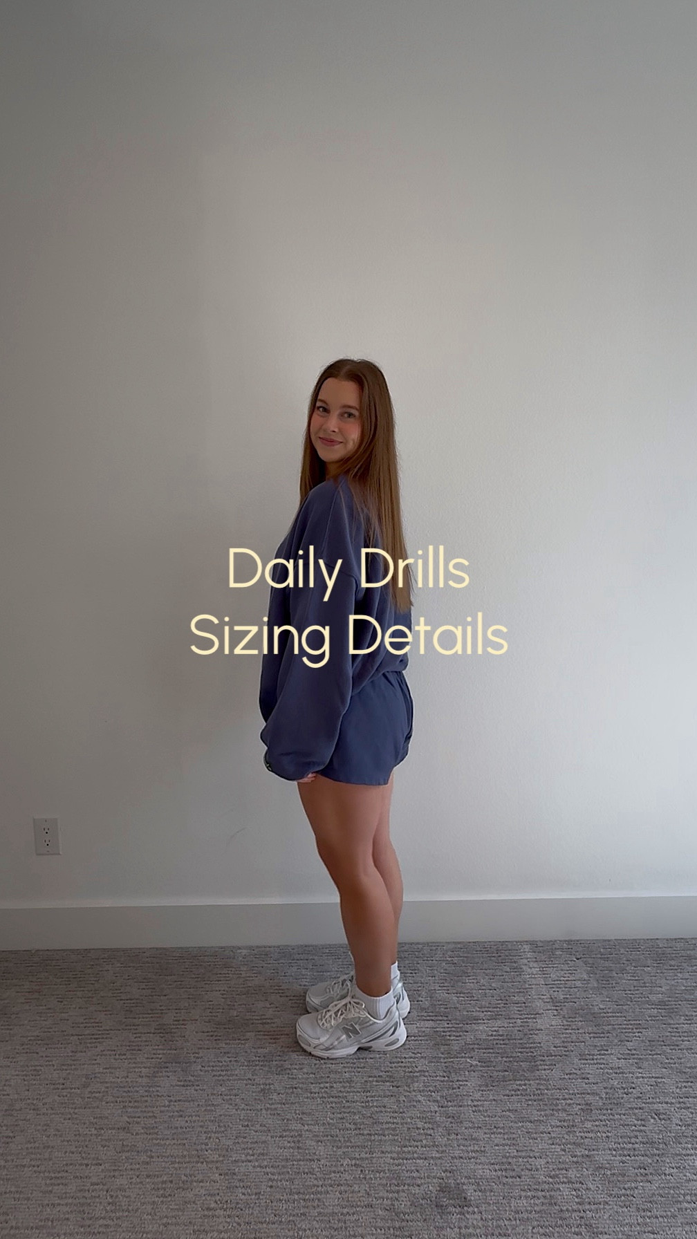 Daily Drills OOTD 
Size details: 
Unisex Oversized Crew Sweatshirt (xs/s)
+ Super Shorts (m/l)
5’5” and 145 lbs sizes 6-8


#LTKMidsize #LTKSeasonal #LTKootd