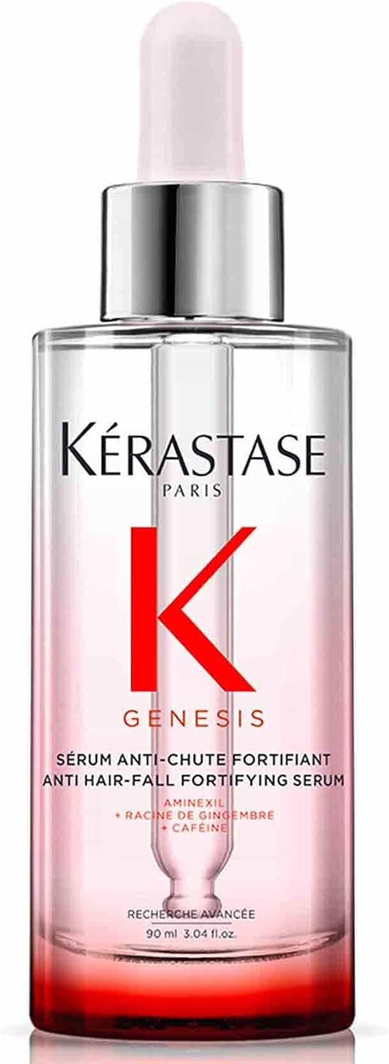 Kérastase Genesis Hair Serum, Nourishing & Fortifying Leave-In Conditioner, For Weakened Hair, With Ginger Root & Edelweiss Flower, Sérum Anti-Chute Fortifiant, 90 ml | Amazon (UK)