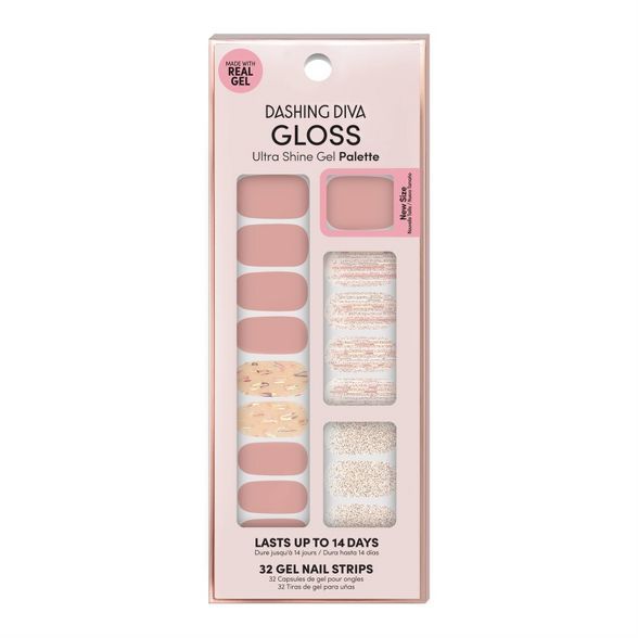 Dashing Diva Gloss Ultra Shine Gel Palette Nail Art - After Glow | Target