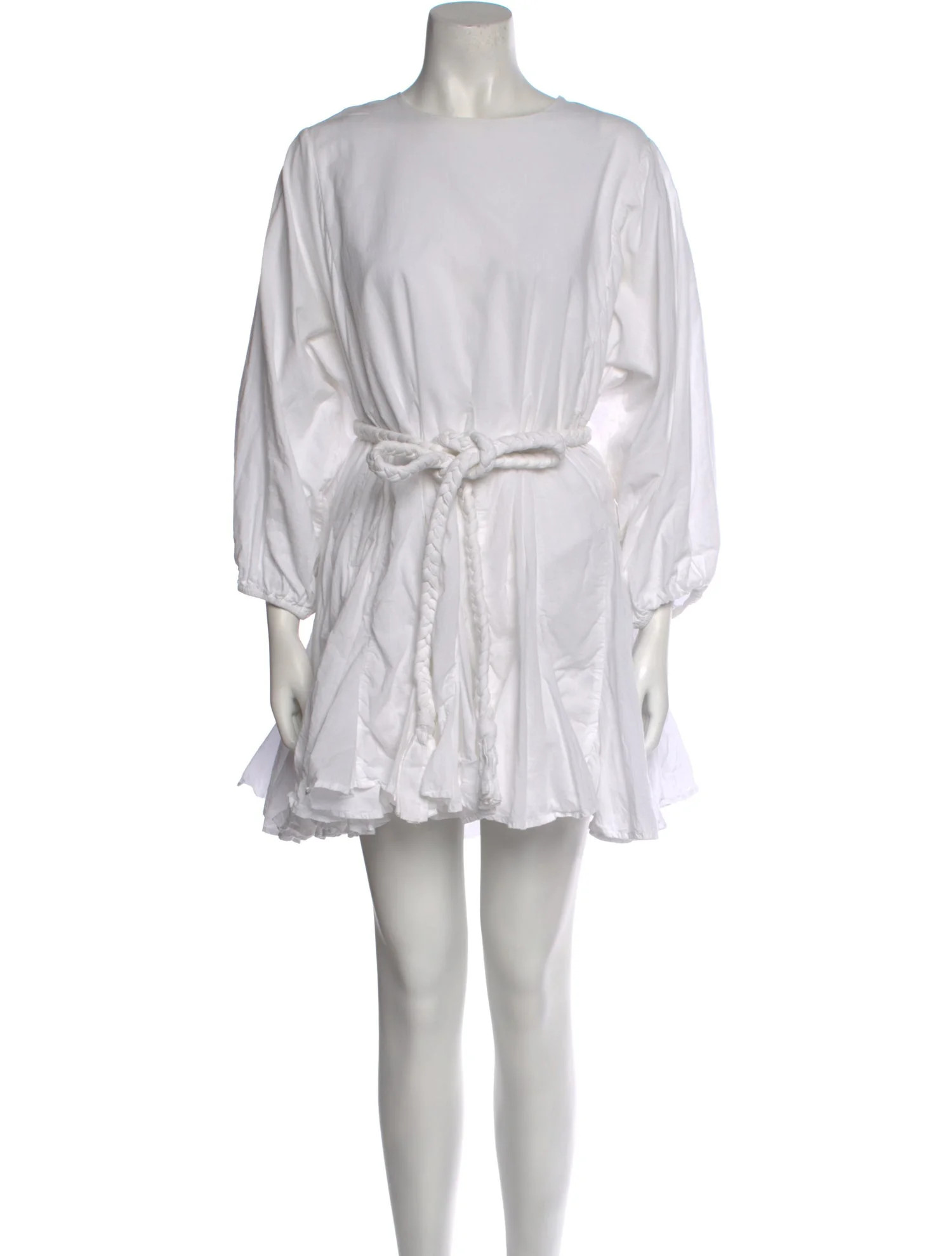 Bateau Neckline Mini Dress | The RealReal