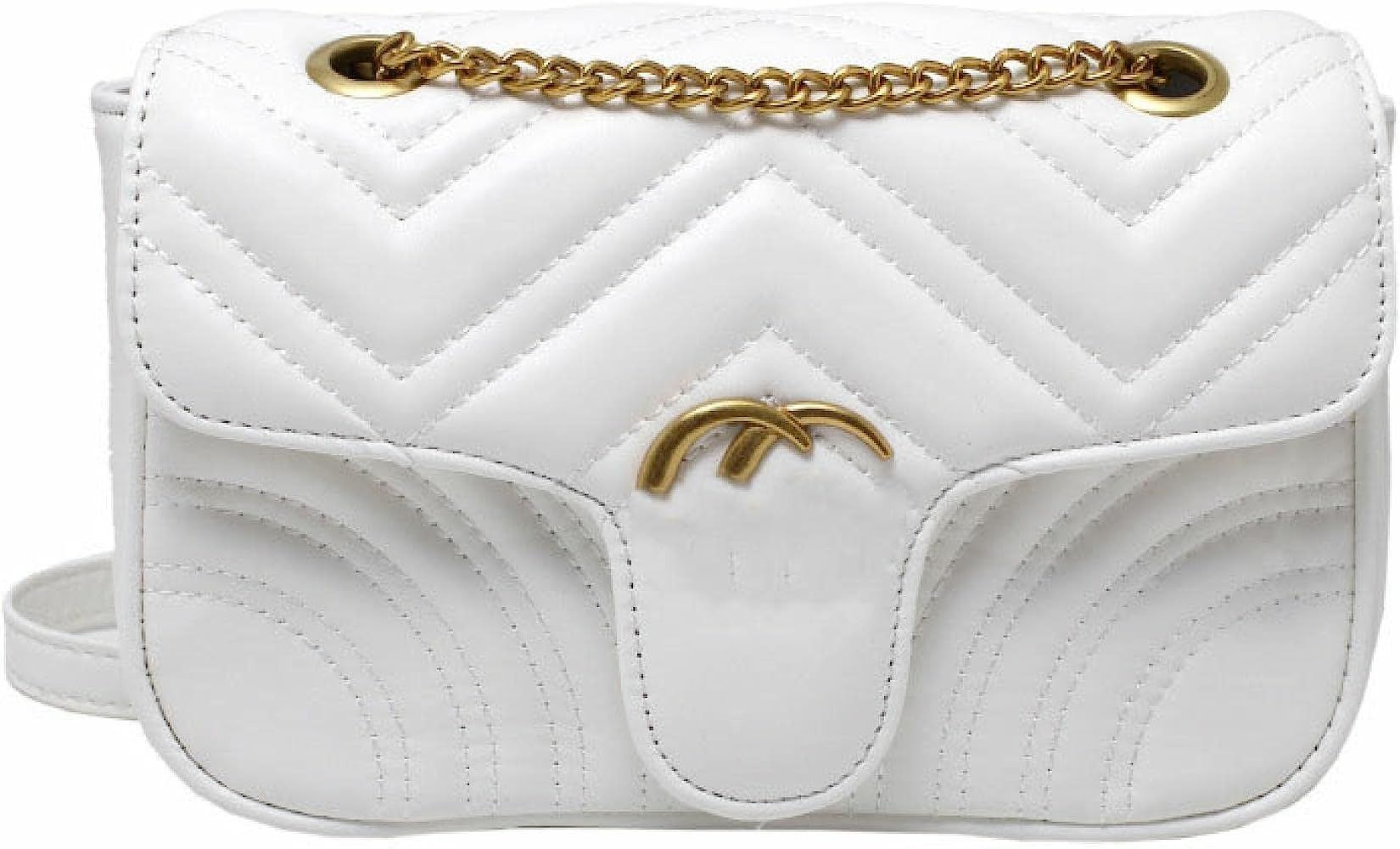 Handbag for Women's Soft Leather Drawstring Bucket Bag Crossbody Shoulder Bags Purses Evening Lux... | Amazon (US)
