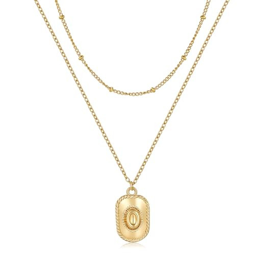 Dckazz Cowgirl Necklace Gold Layered Cowboy Hat Boot Necklace Coastal Cowgirl Gold Western Country Jewelry for Women | Amazon (US)