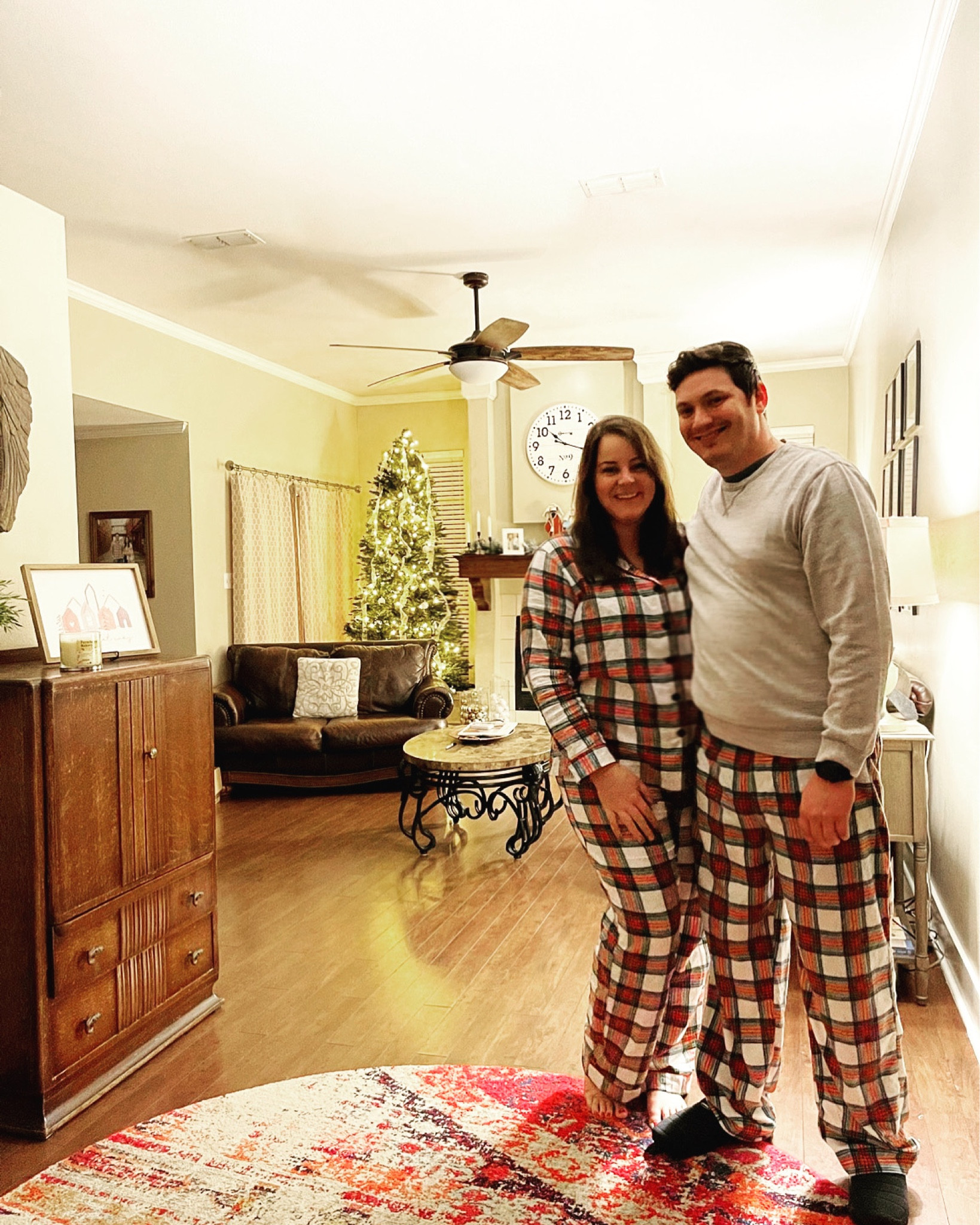 Matching pjs from Target!!
I sized up in mine!
Women’s pj set: XXL
Men’s pj pants: XL

#LTKunder50 #LTKHoliday #LTKSeasonal