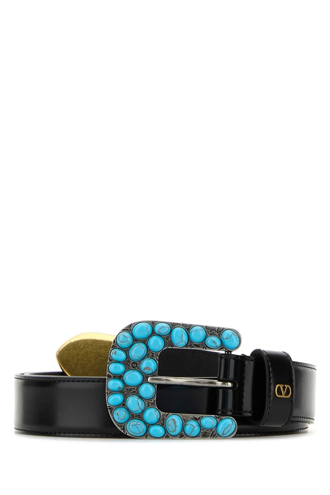 Valentino VLogo Signature Buckled Belt | Cettire Global