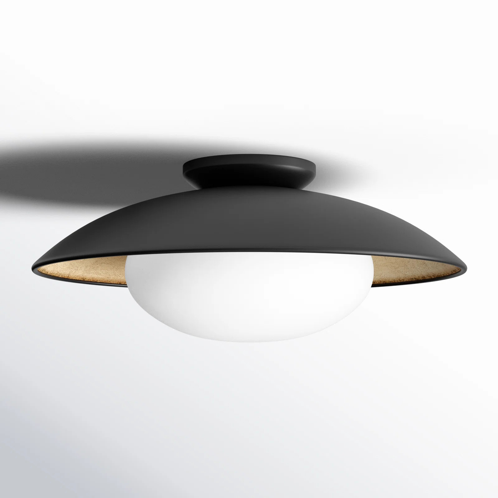 Jason Glass Flush Mount | Wayfair North America