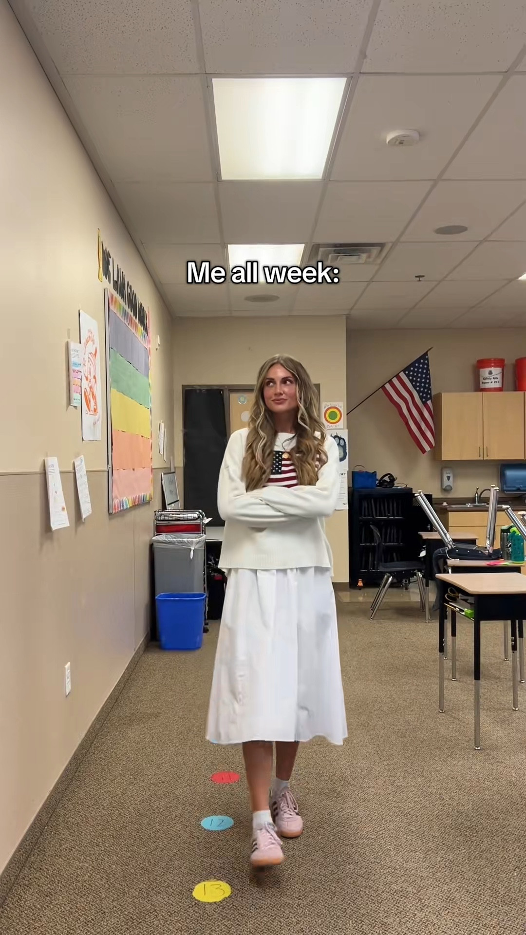 Teacher fits! Go more oversized on the sweater (I wear an XL) !! I don’t have a link for my white dress but I added a white maxi skirt and dress that would work perfectly 

#LTKFindsUnder50 #LTKFindsUnder100 #LTKStyleTip