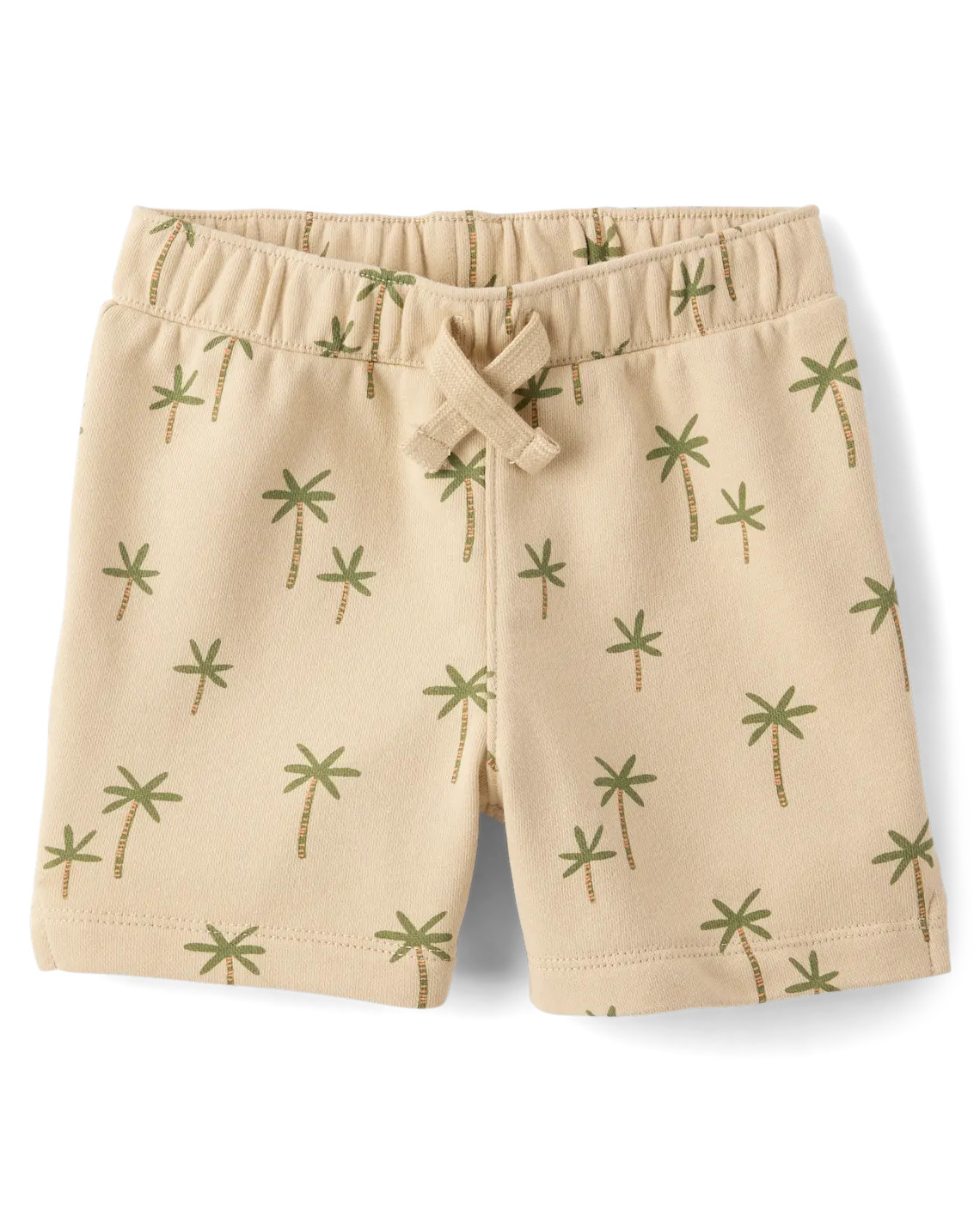 Baby And Toddler Boys Palm Tree French Terry Active Shorts - tan | The Children's Place